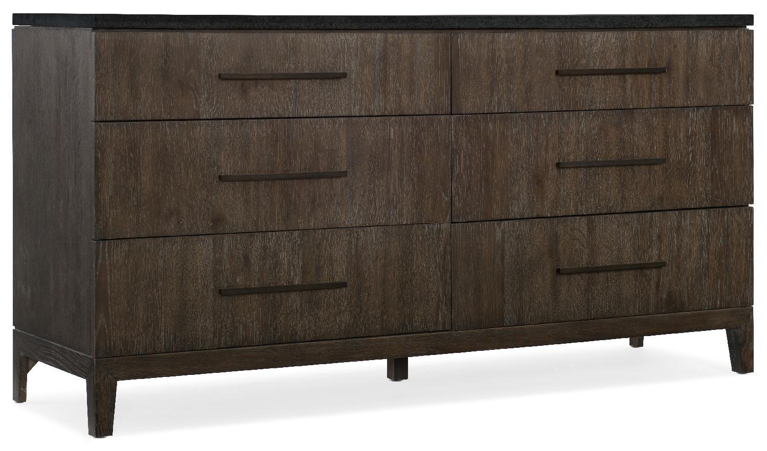 Miramar Aventura Raphael Six-Drawer Stone Top Dresser - Frankwebs