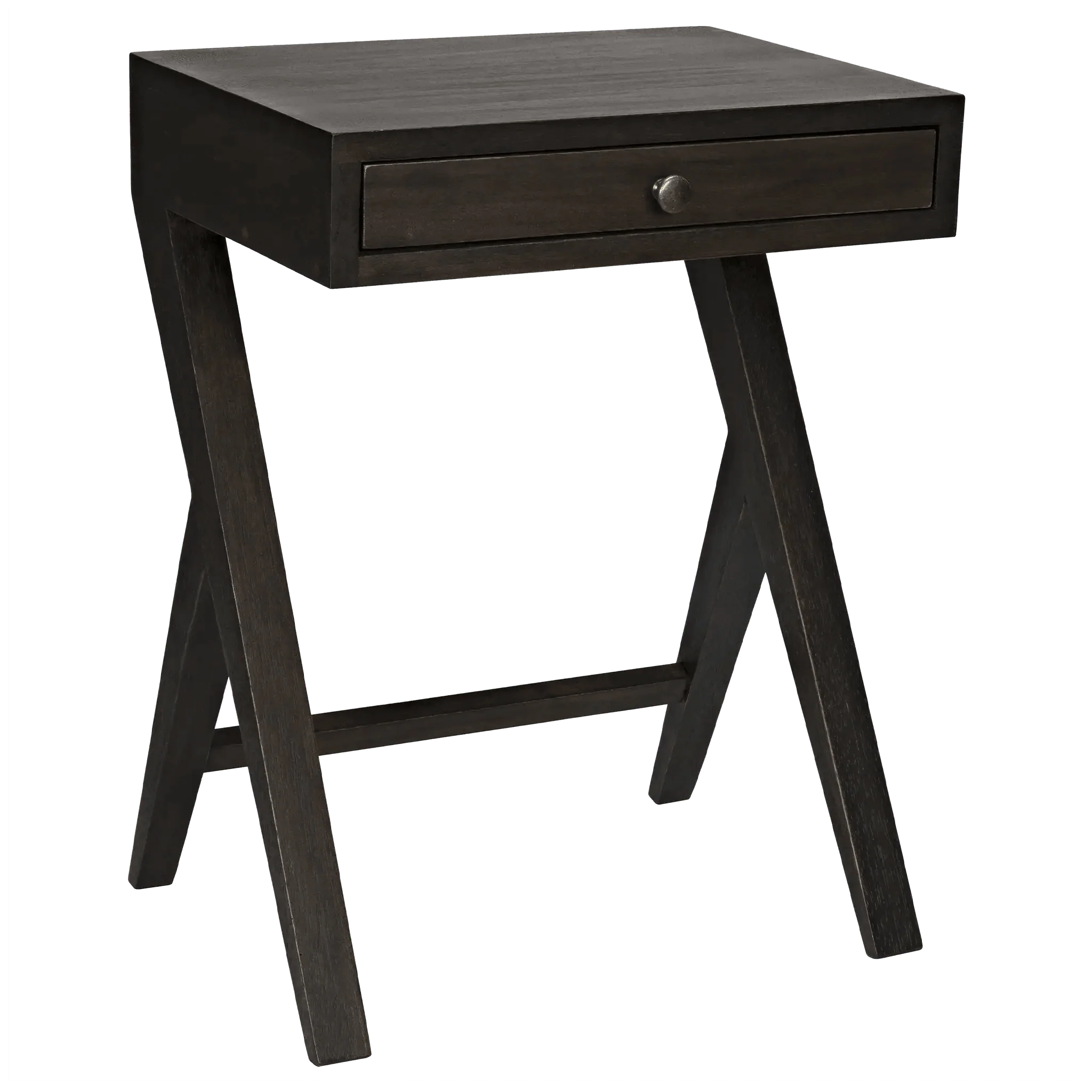 Peter Side Table, Ebony Walnut - Frankwebs
