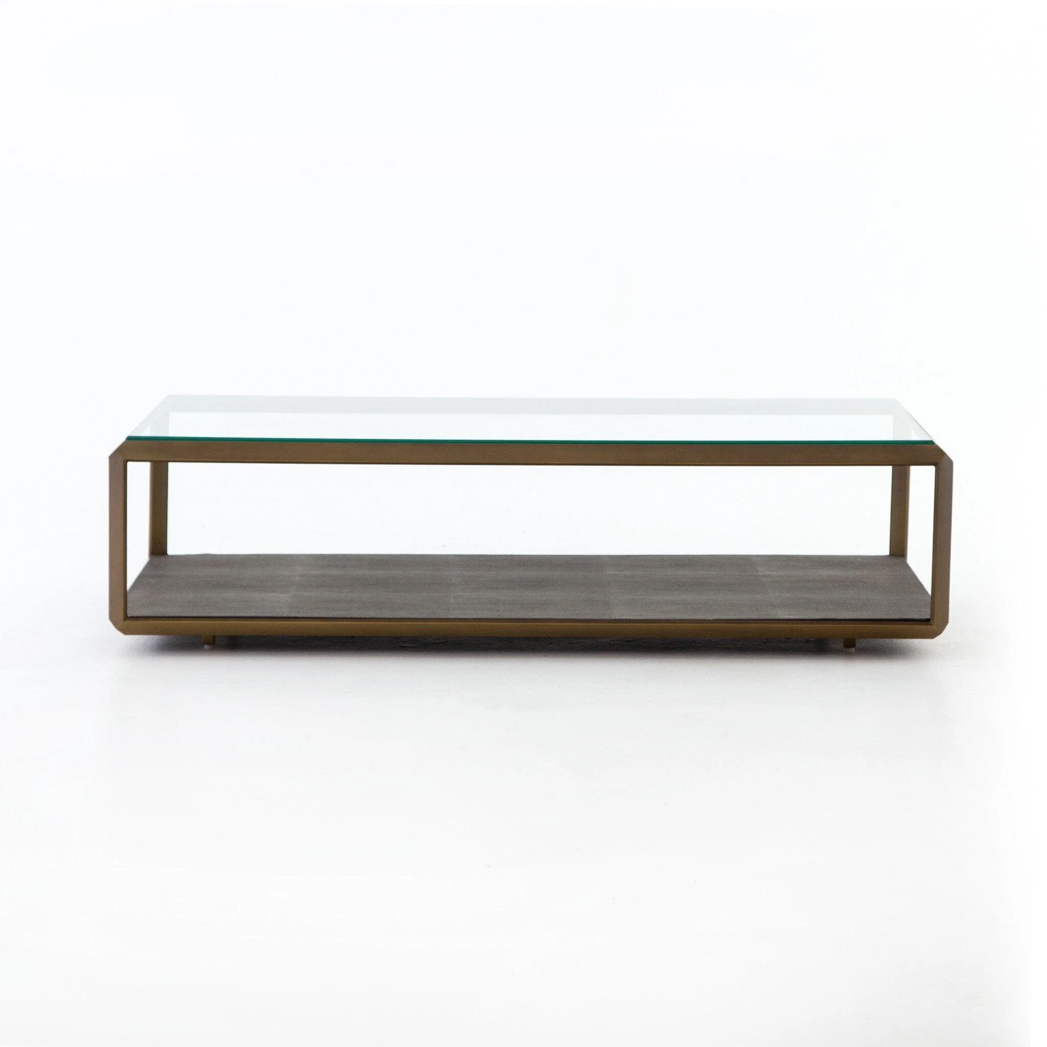 Shagreen Shadow Box Coffee Table - Frankwebs