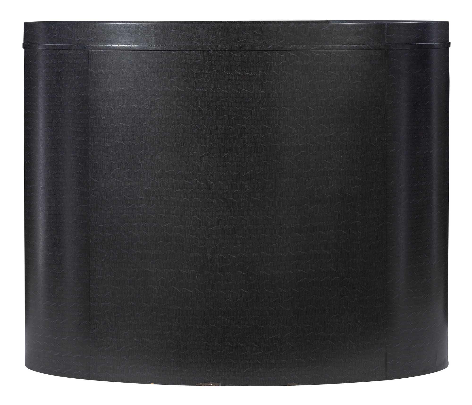 SILHOUETTE NIGHTSTAND OVAL DARK BROWN - Frankwebs