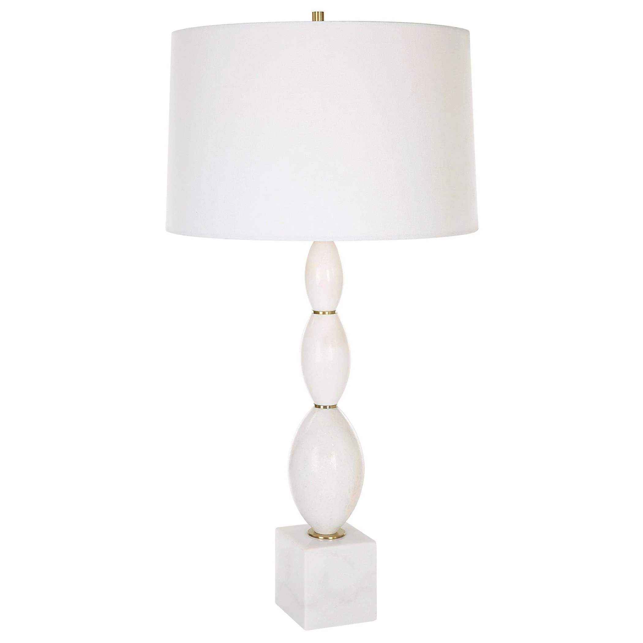 Regalia White Marble Table Lamp - Frankwebs