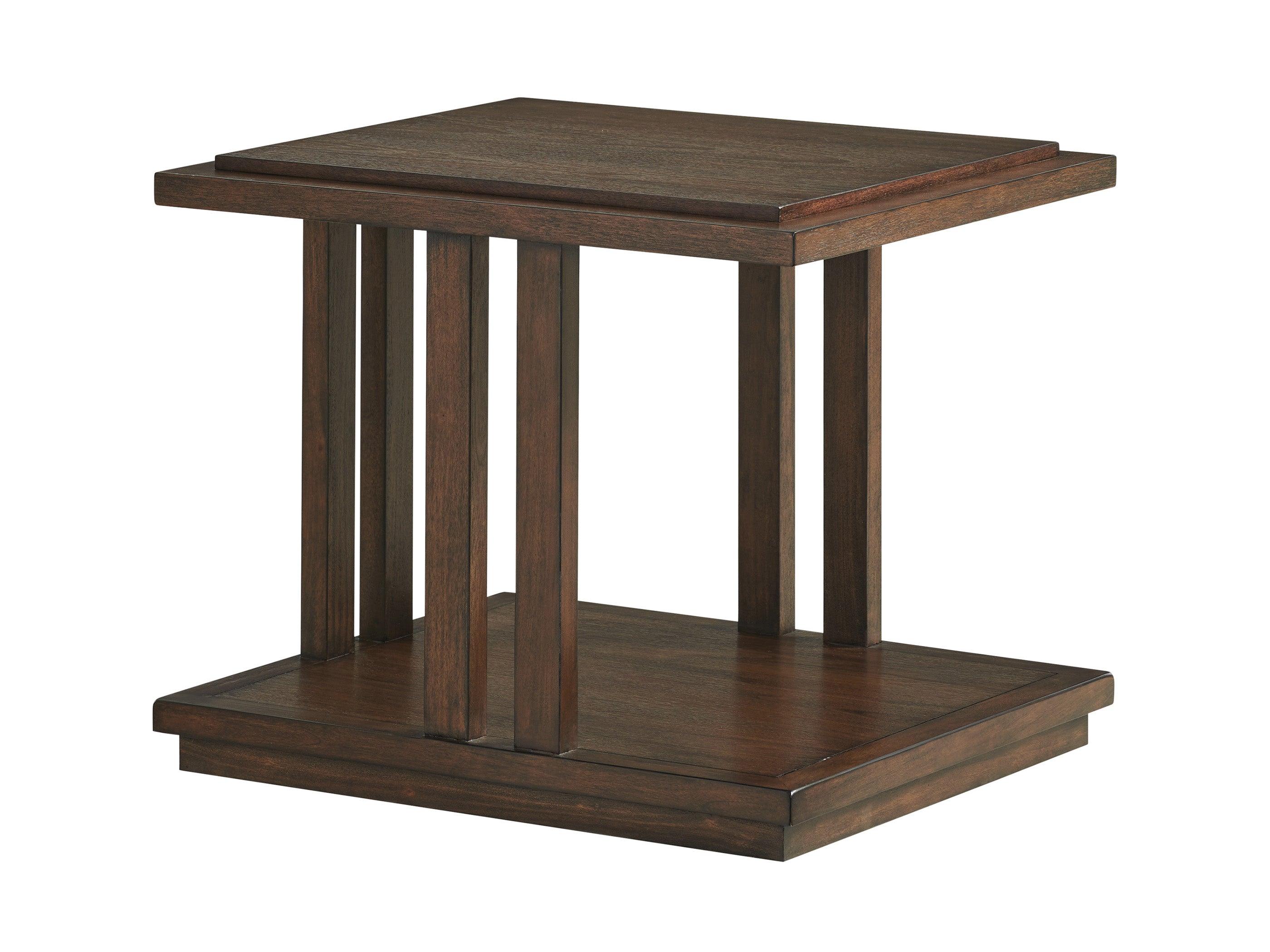 Silverado Alvarado Rectangular End Table - Frankwebs