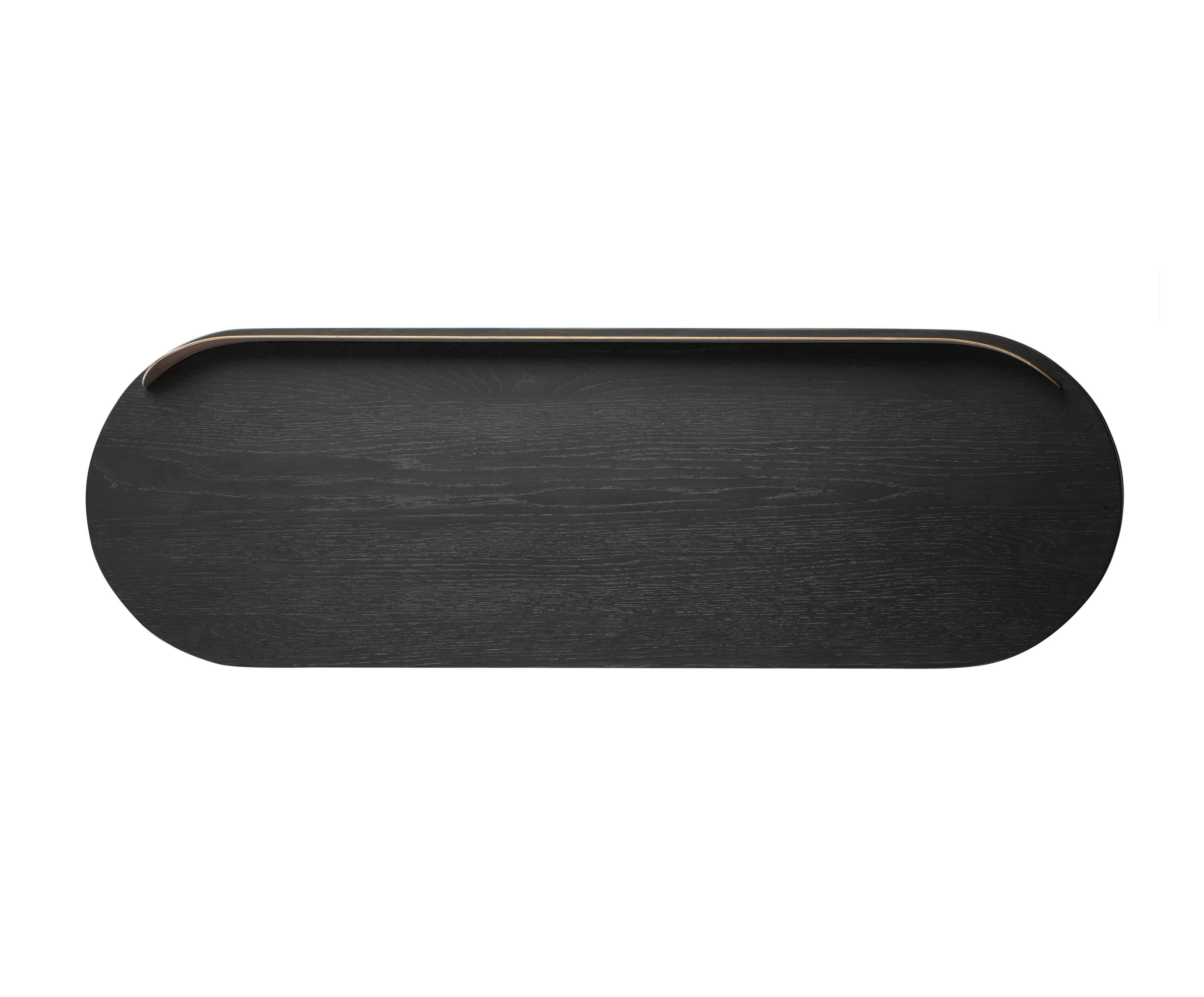 Braden Black Desk/Console Table - Frankwebs