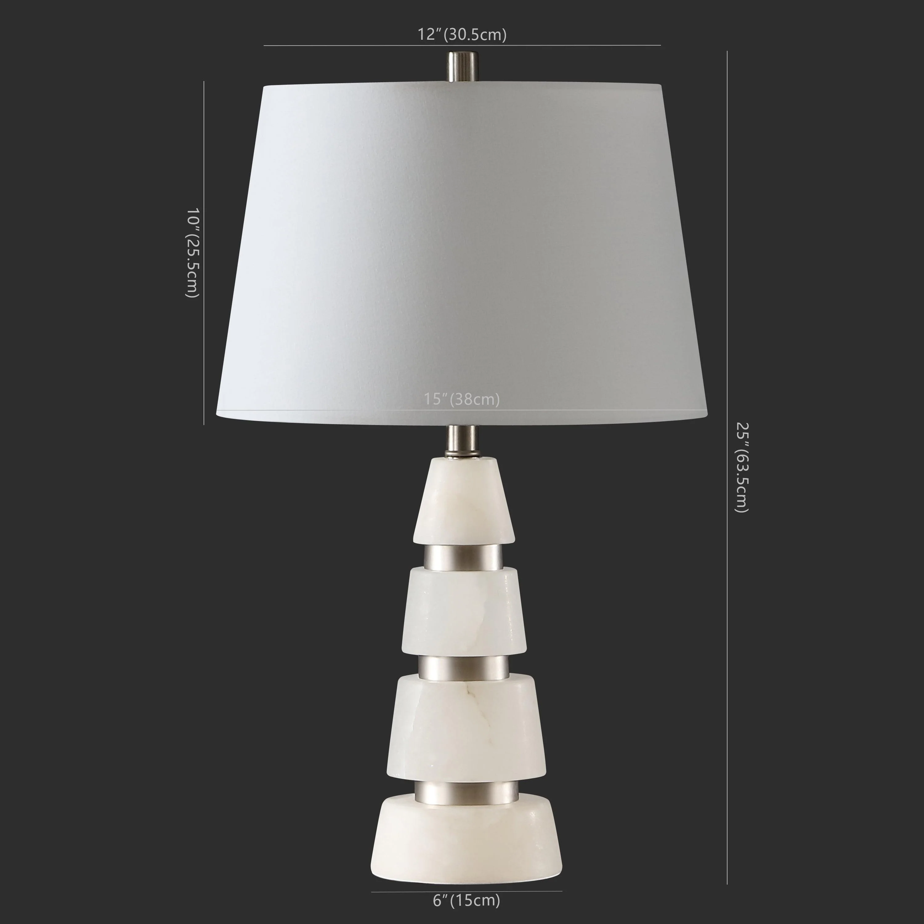 ZHANG ALABASTER TABLE LAMP - Frankwebs