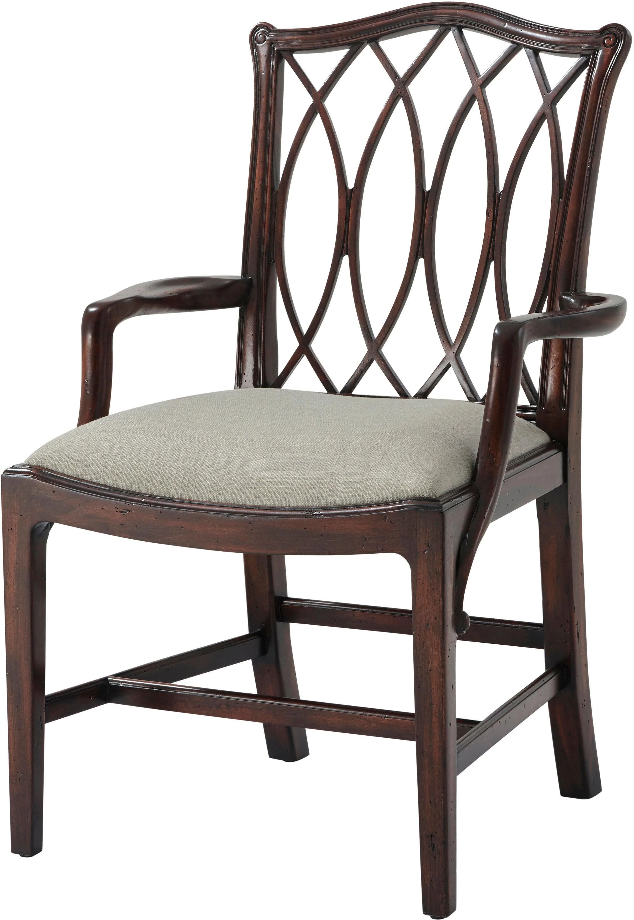 The Trellis Dining Armchair - Set Of 2 - Frankwebs