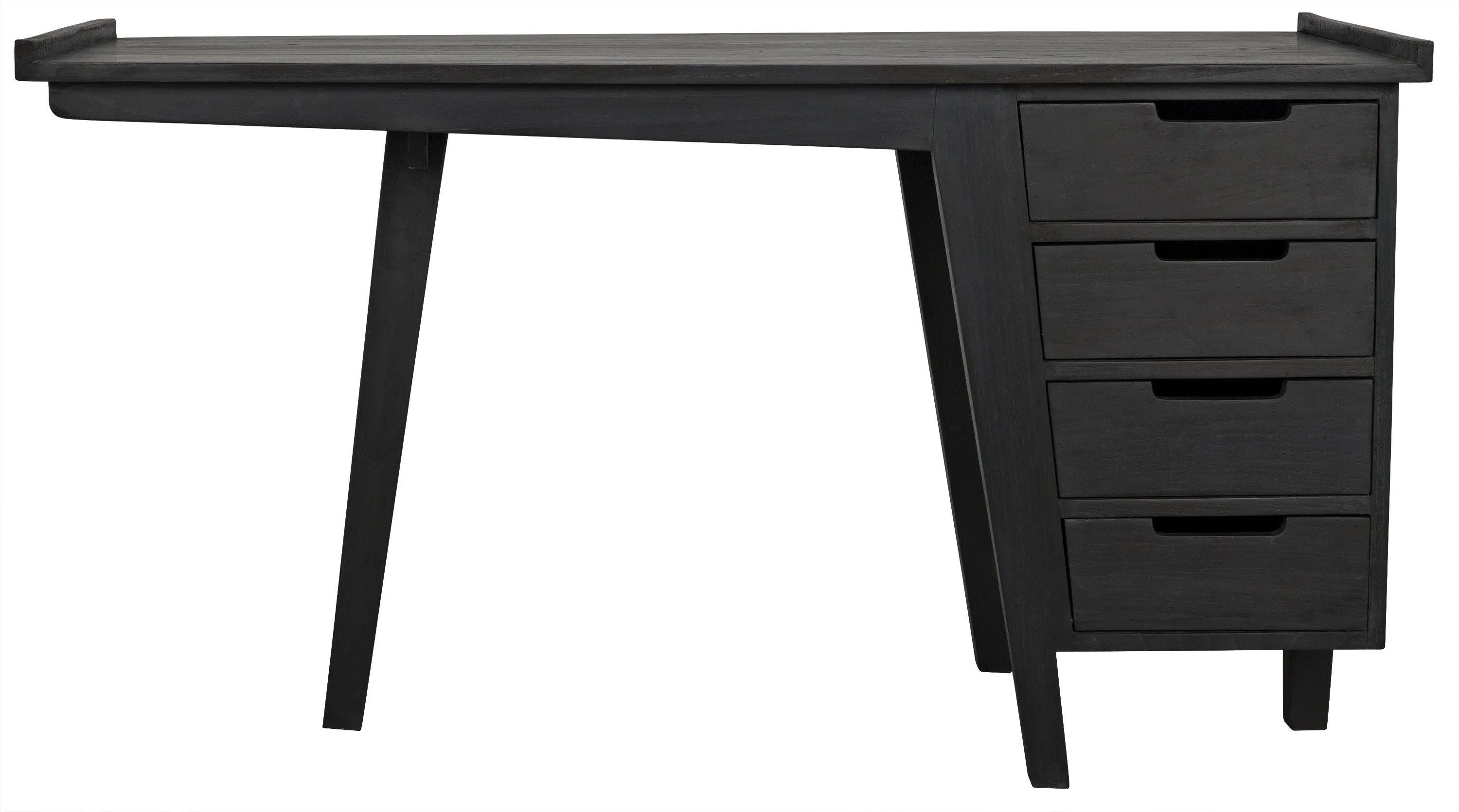 Kennedy Desk, Charcoal Black - Frankwebs