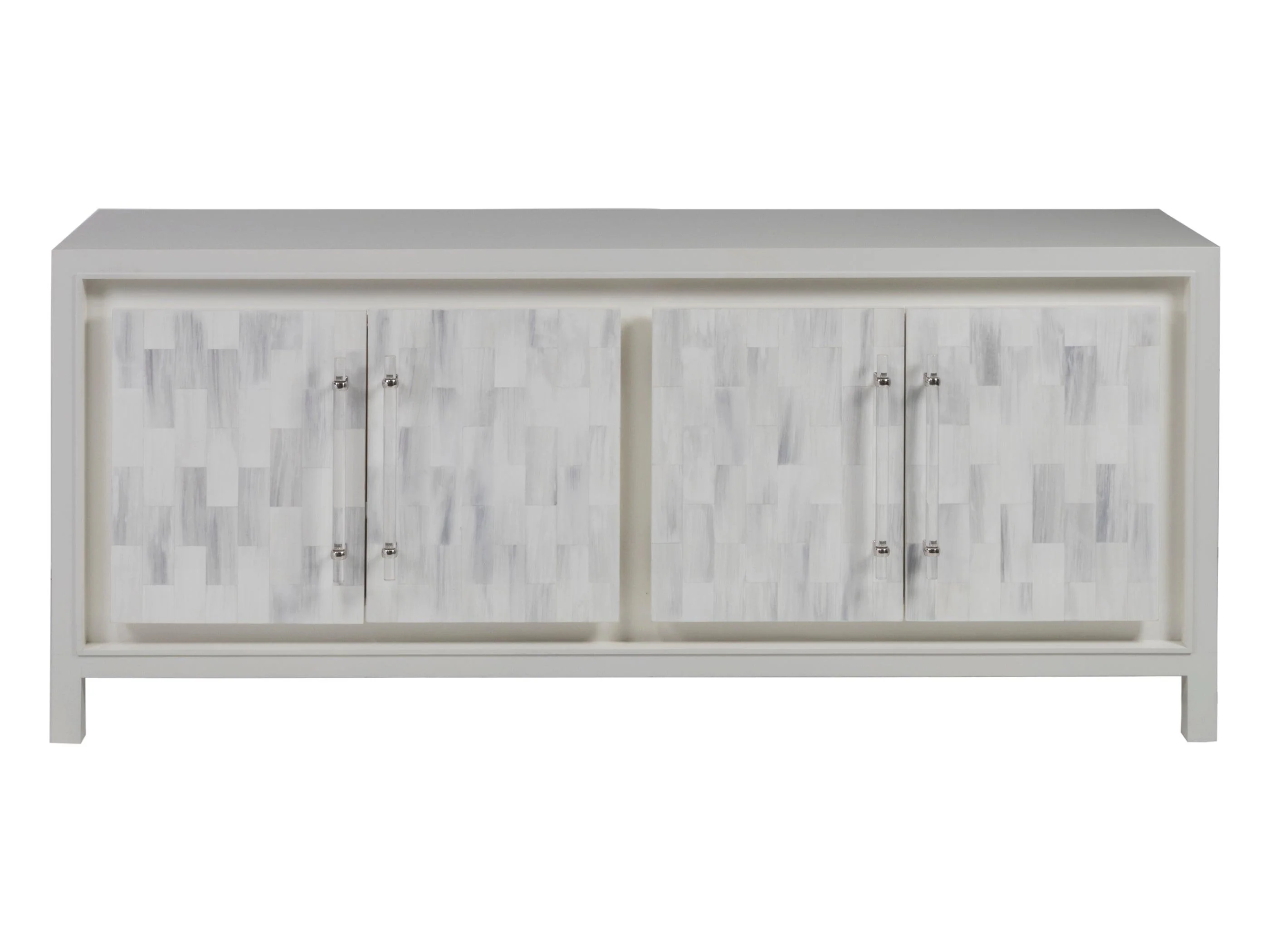 Signature Designs Elation White Media Console - Frankwebs