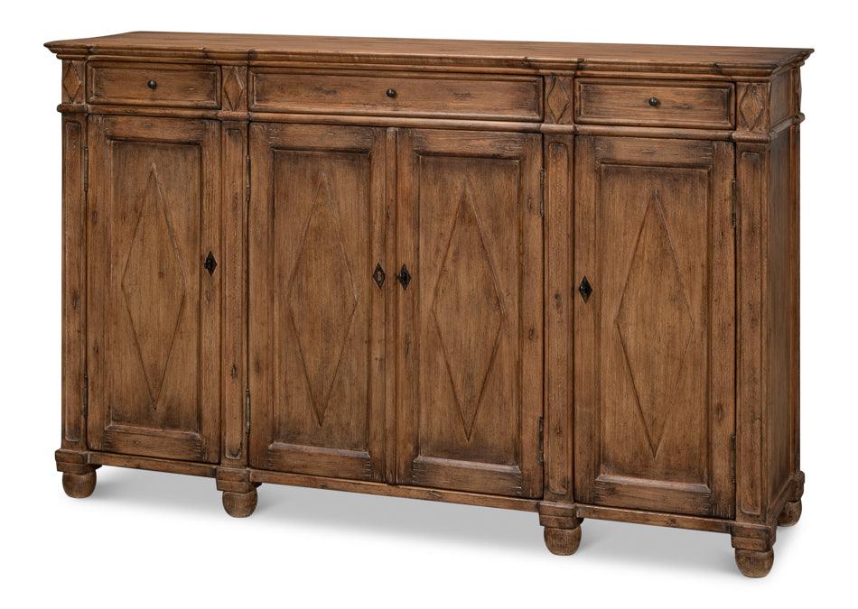 Diamond Wall Sideboard - Brown - Frankwebs