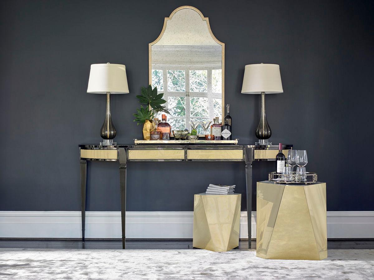 THE CONTEMPO SIDE TABLE GOLD MEDIUM - Frankwebs