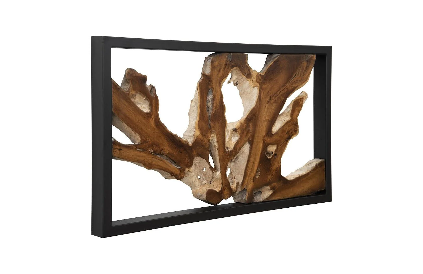 Framed Root Wall Art, Rectangle, Black - Frankwebs