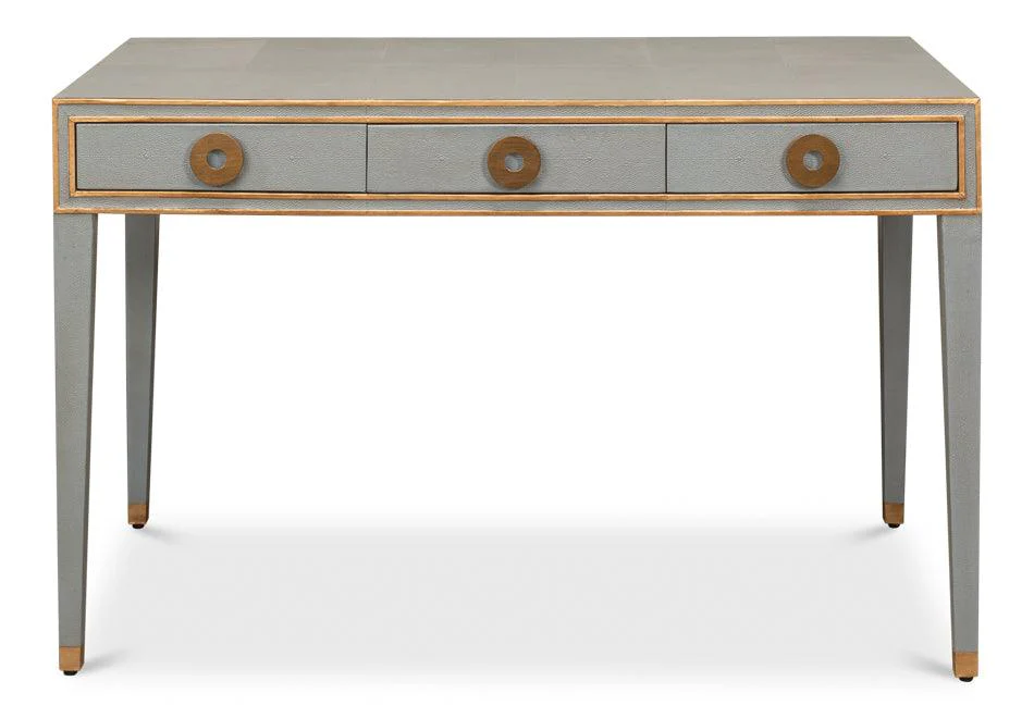 Gabriella Shagreen Desk/Table Storm Grey - Frankwebs