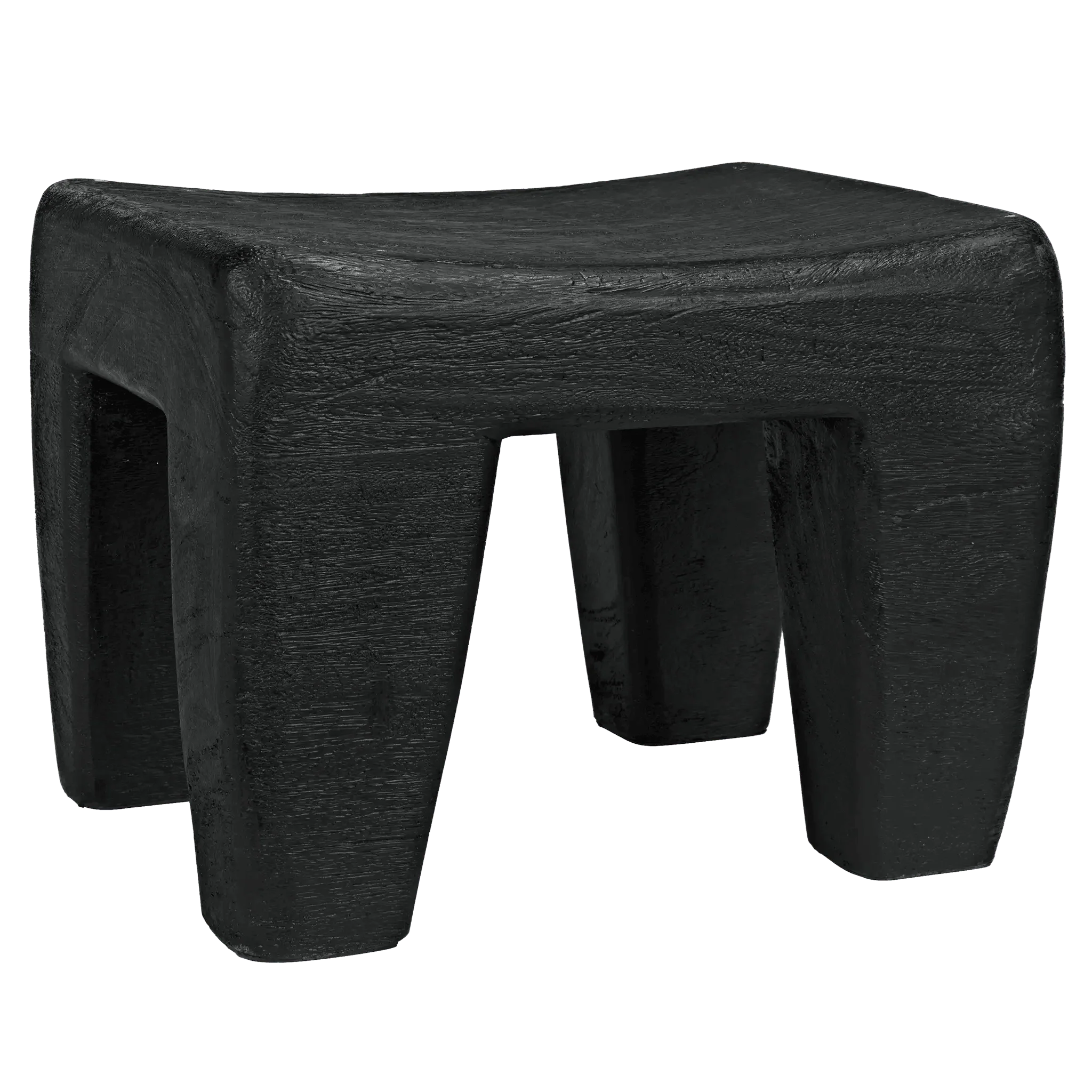 Sumo Stool, Black Burnt - Frankwebs