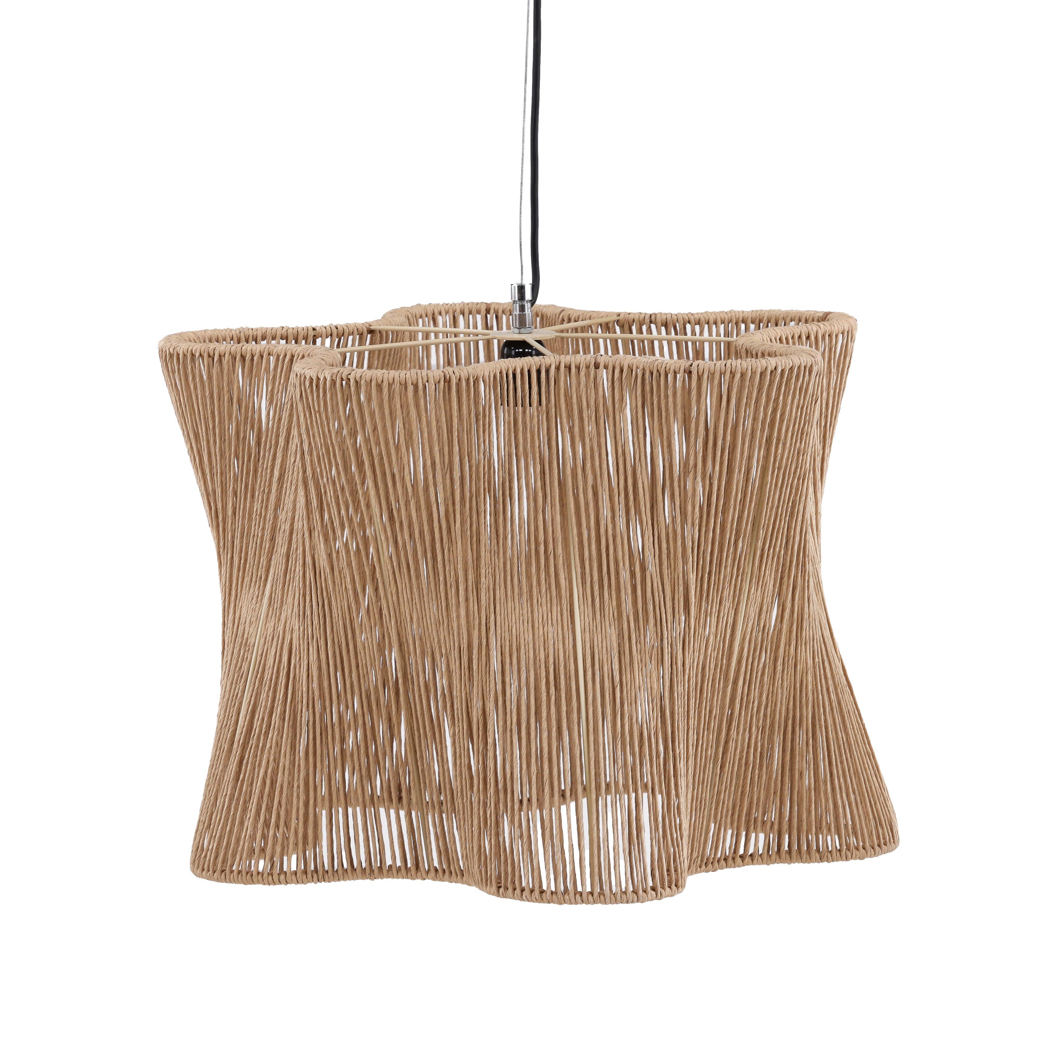 Ezekiel Pendant Light Brown - Frankwebs