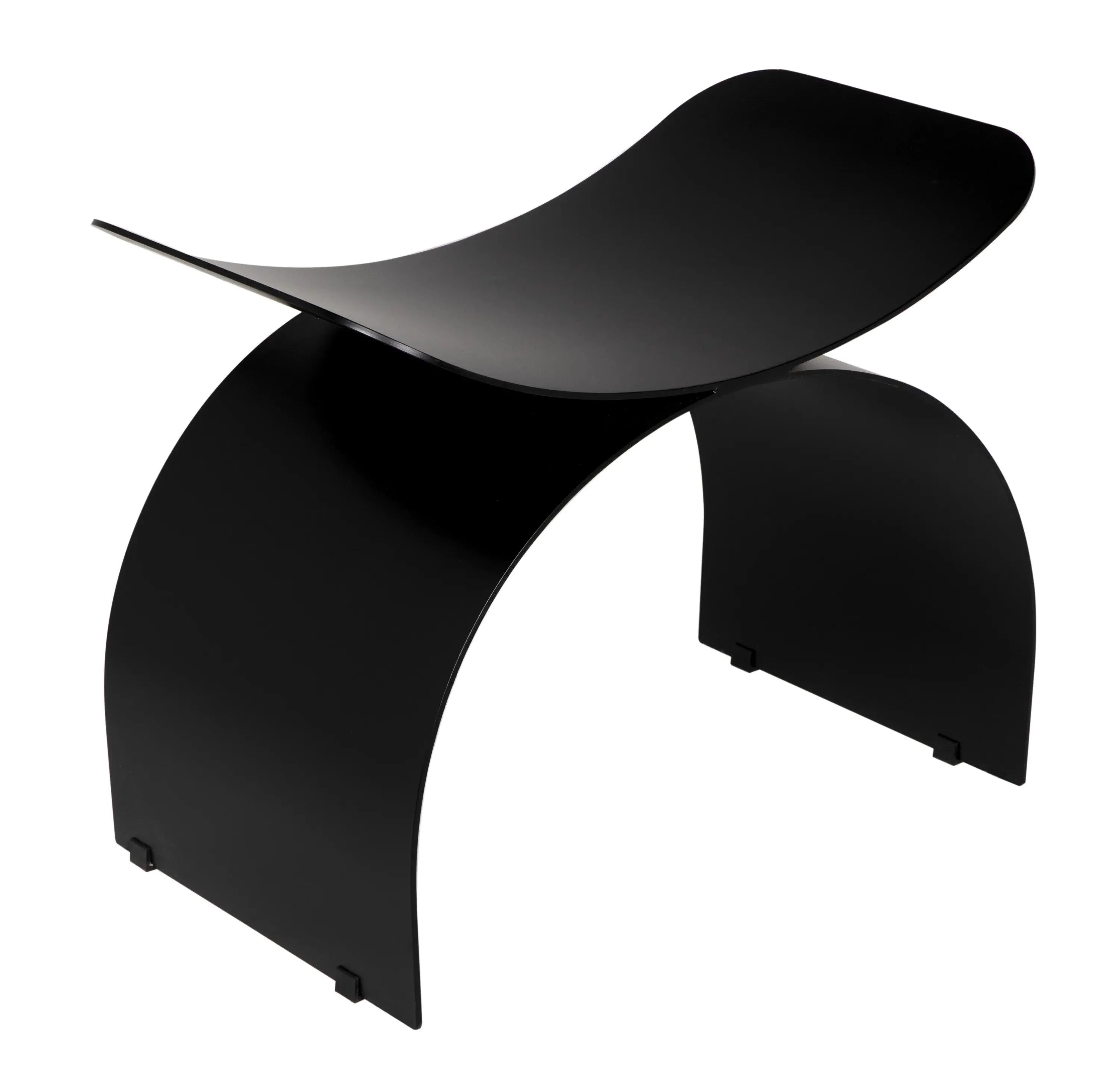 Papillon Stool, Black Steel - Frankwebs
