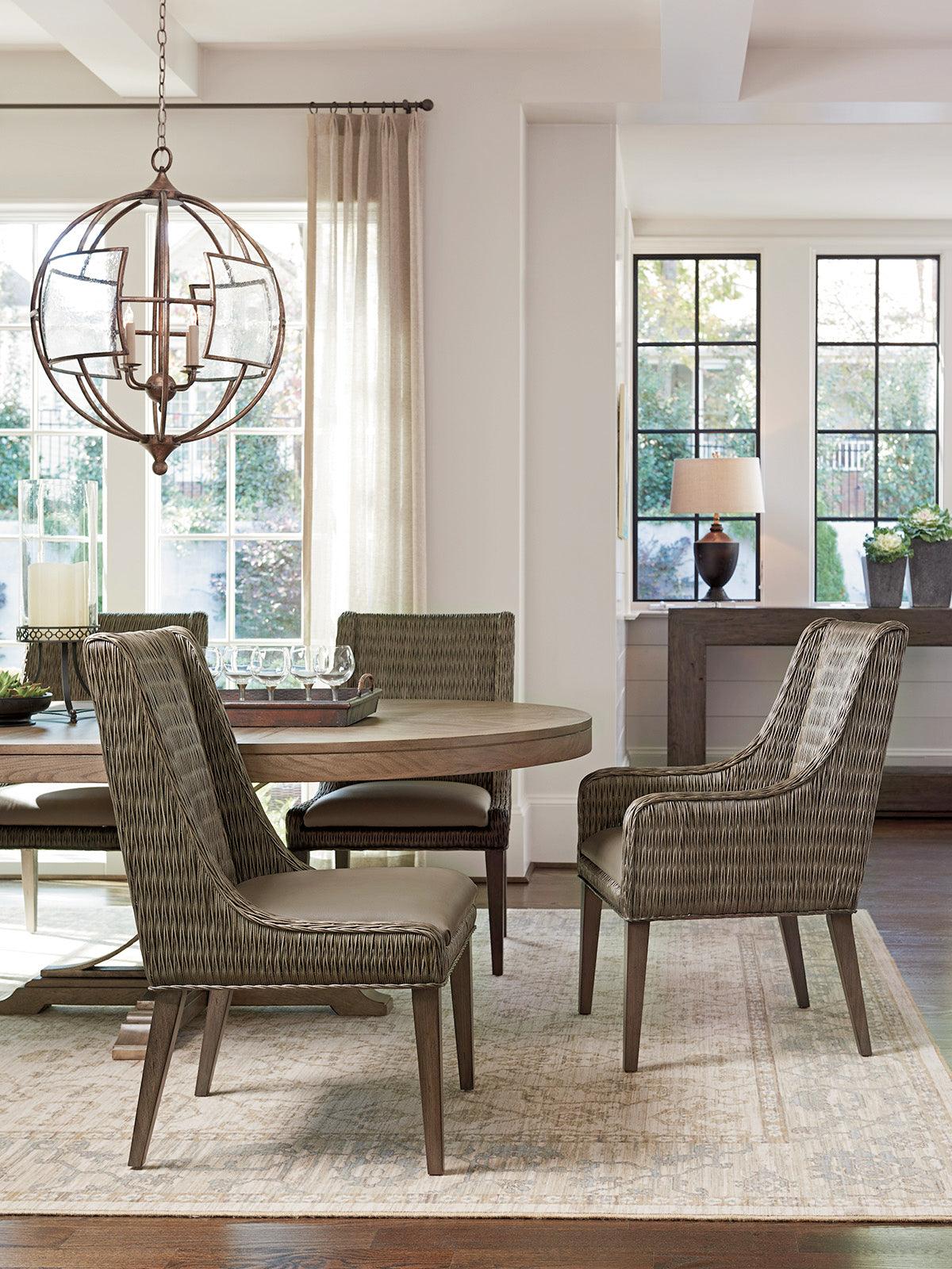 Cypress Point Brandon Woven Arm Chair - Frankwebs