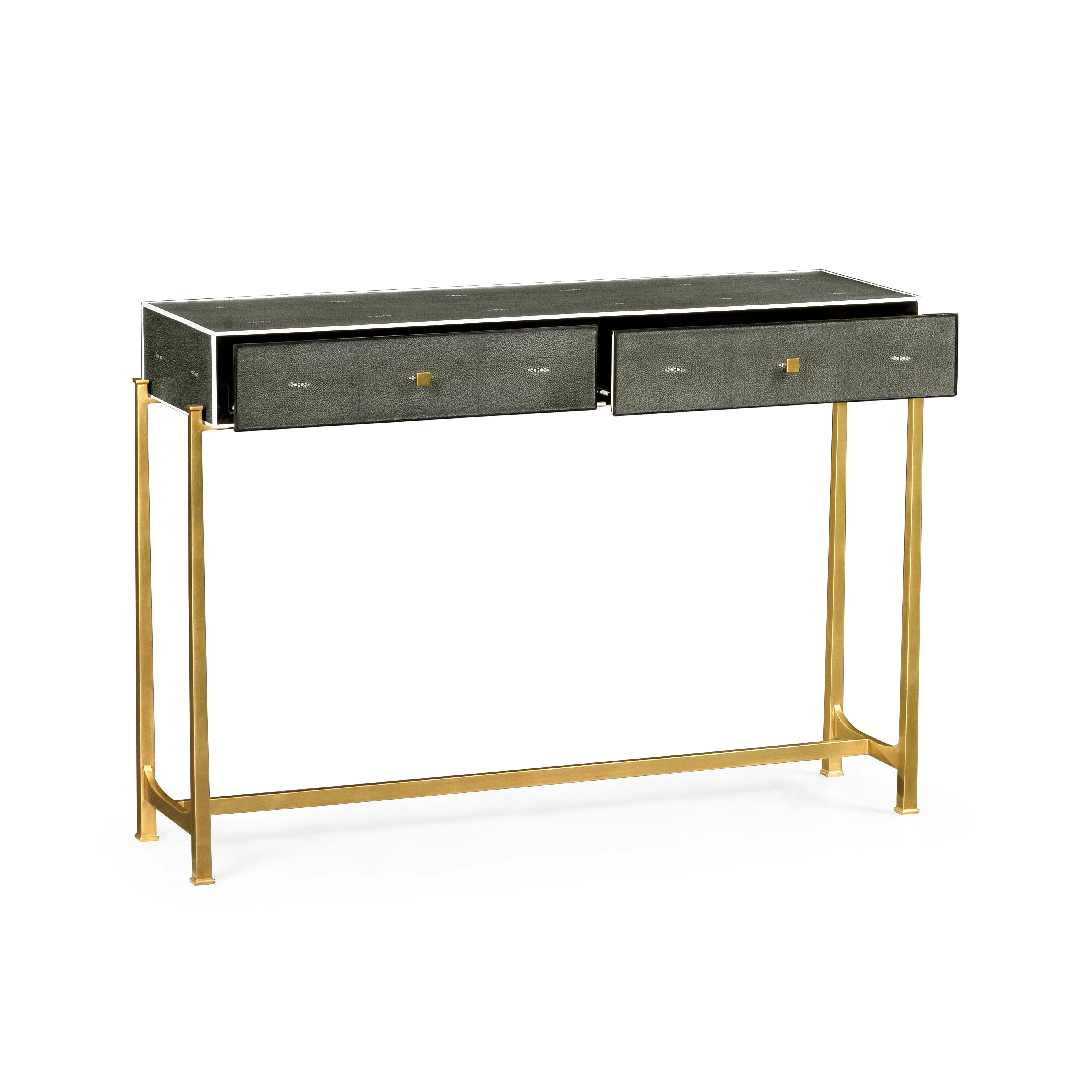 Luxe Shagreen Console Table - Frankwebs