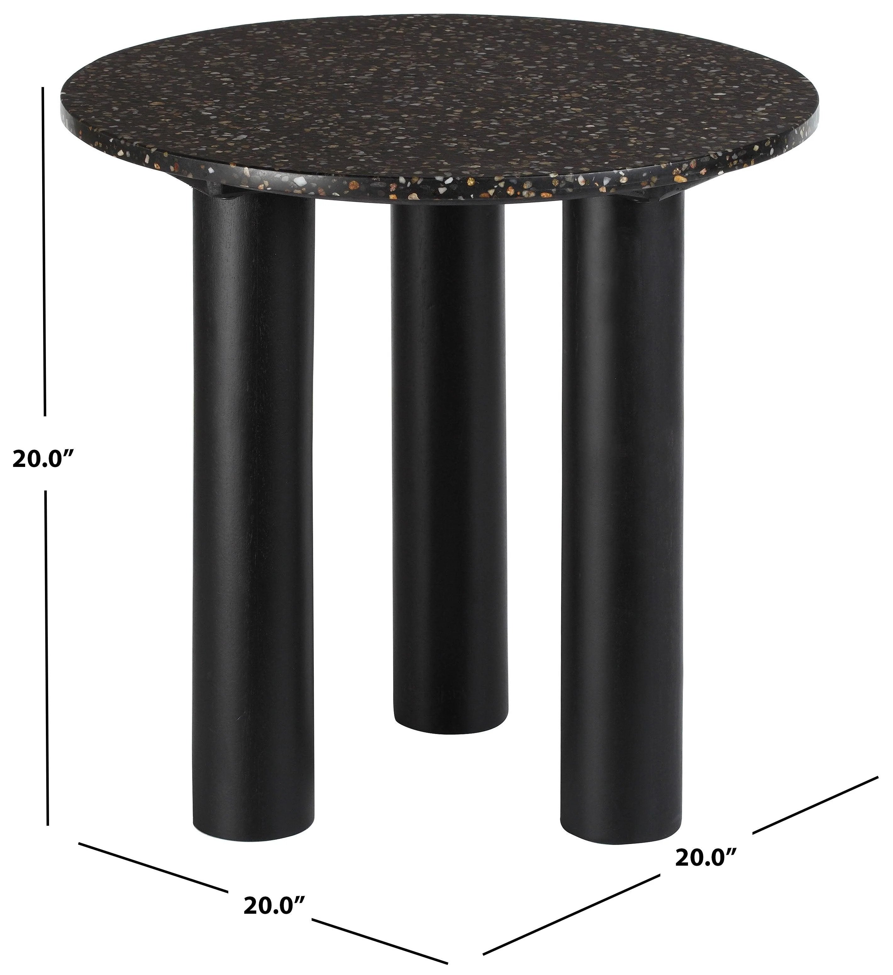 KATHALINA TERRAZZO ACCENT TABLE - Frankwebs