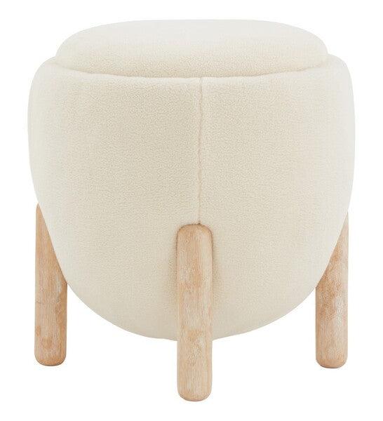 CLARABELLA UPHOLSTERED OTTOMAN - Frankwebs