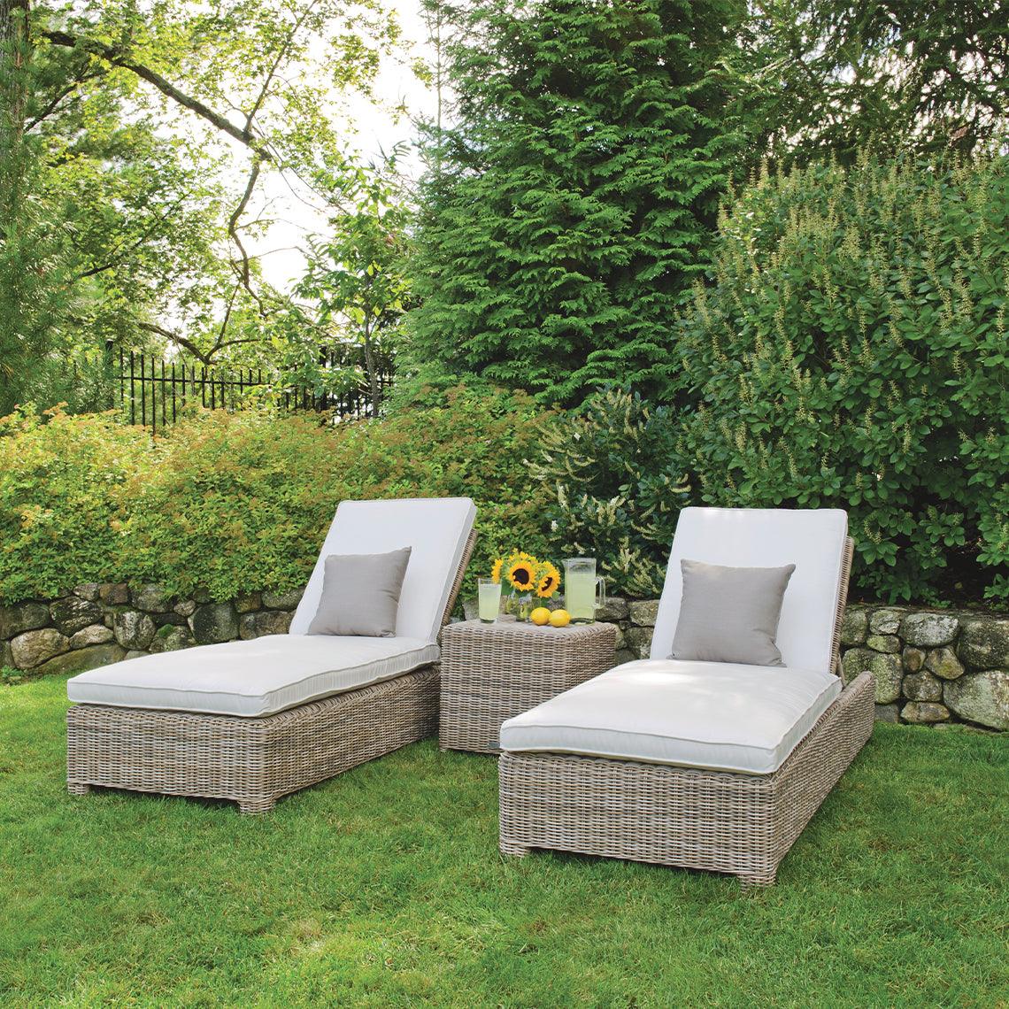 Sag Harbor Chaise Lounge Chair - Frankwebs