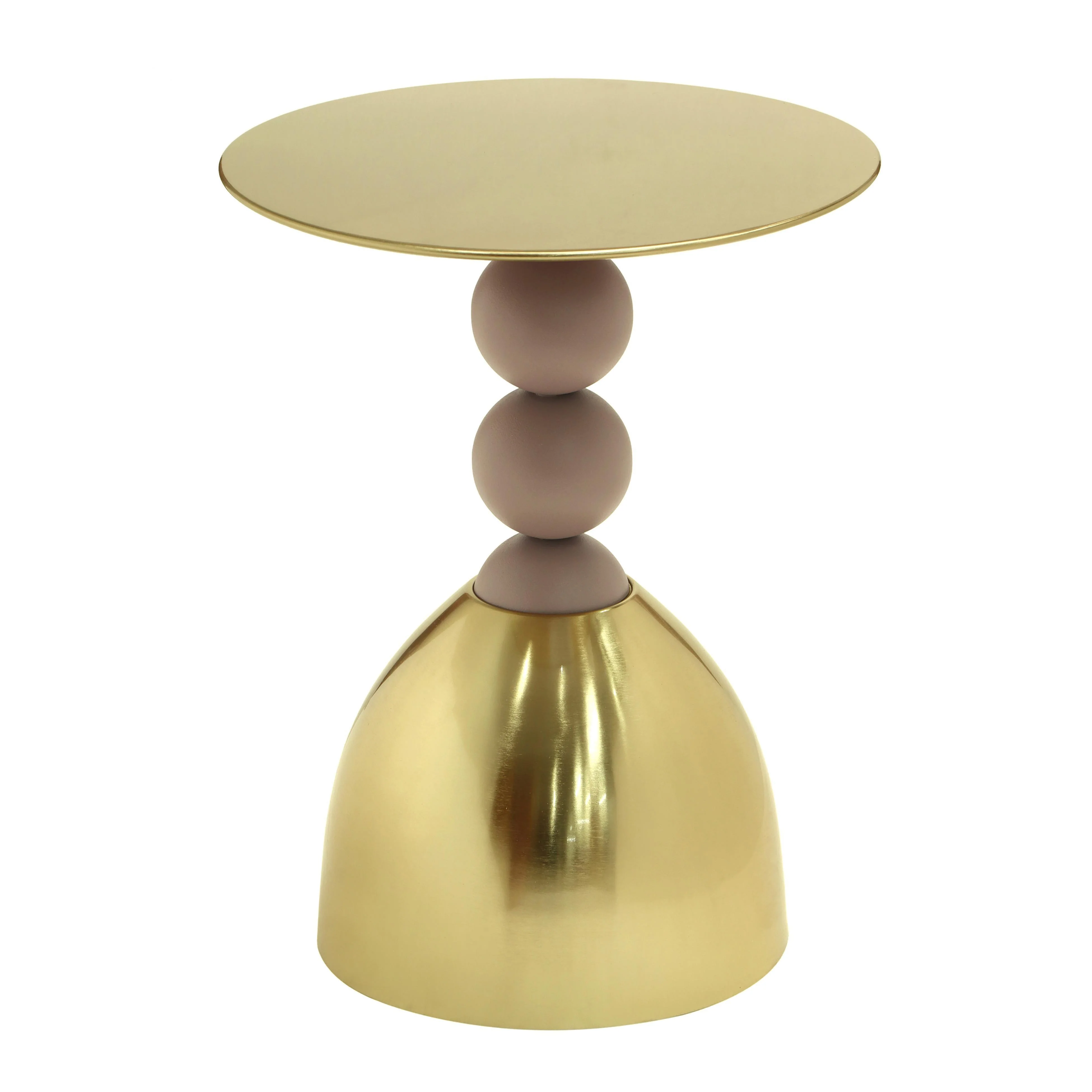 Daleyza Gold Side Table - Frankwebs