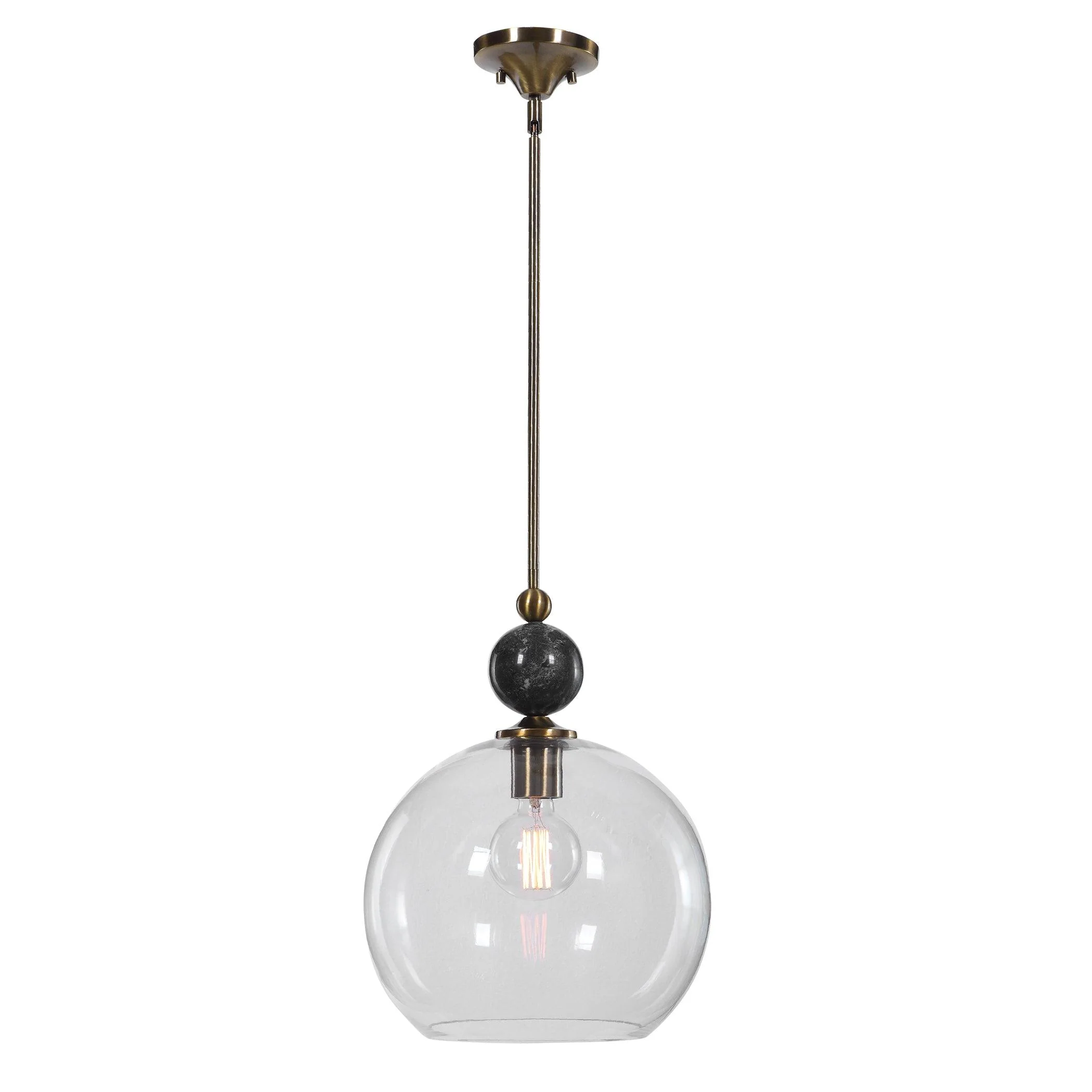 MENDOTA 1 LIGHT GLASS PENDANT - Frankwebs
