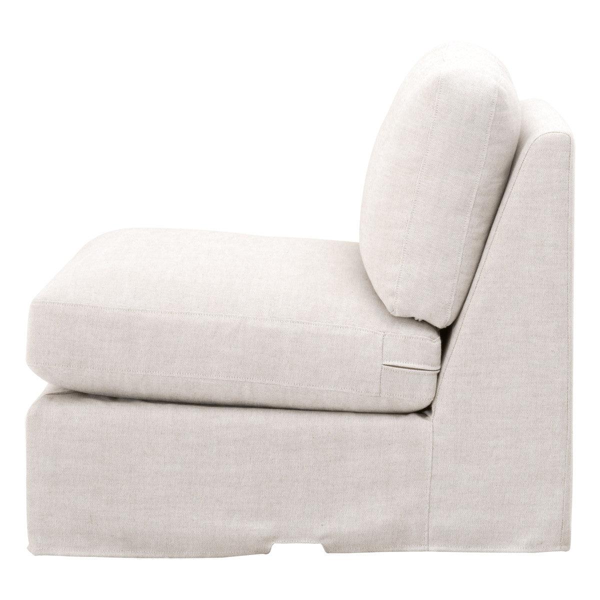 Lena Modular Slipcover 1-Seat Armless Chair - Frankwebs