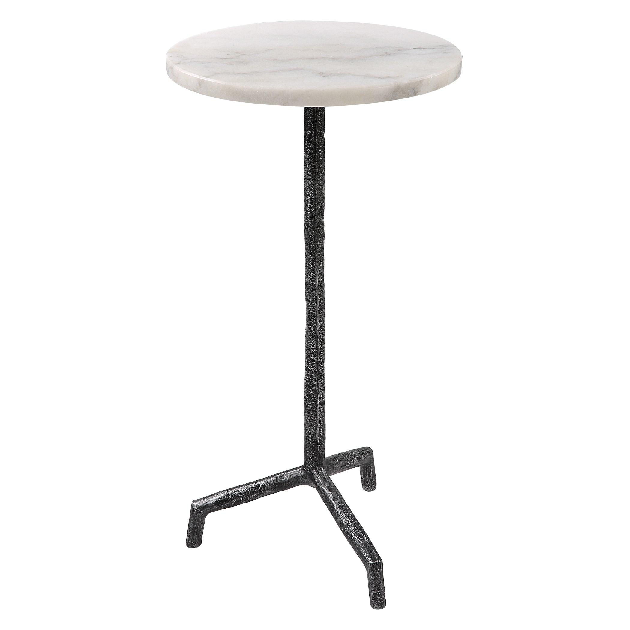Puritan White Marble Drink Table - Frankwebs