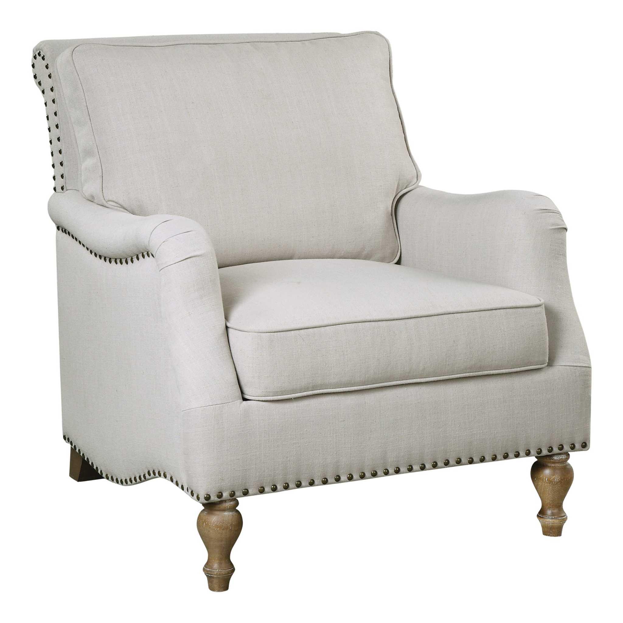 Armstead Antique White Armchair - Frankwebs