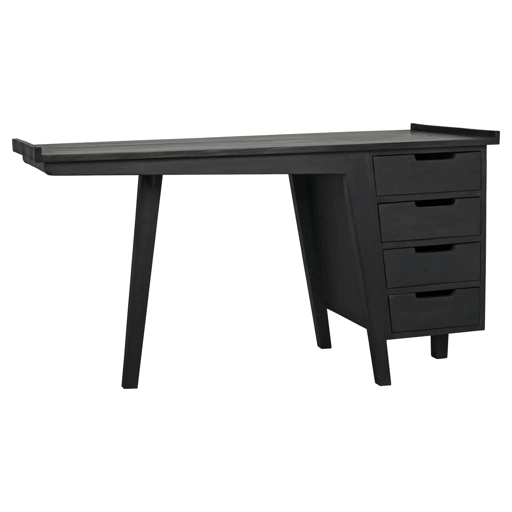 Kennedy Desk, Charcoal Black - Frankwebs