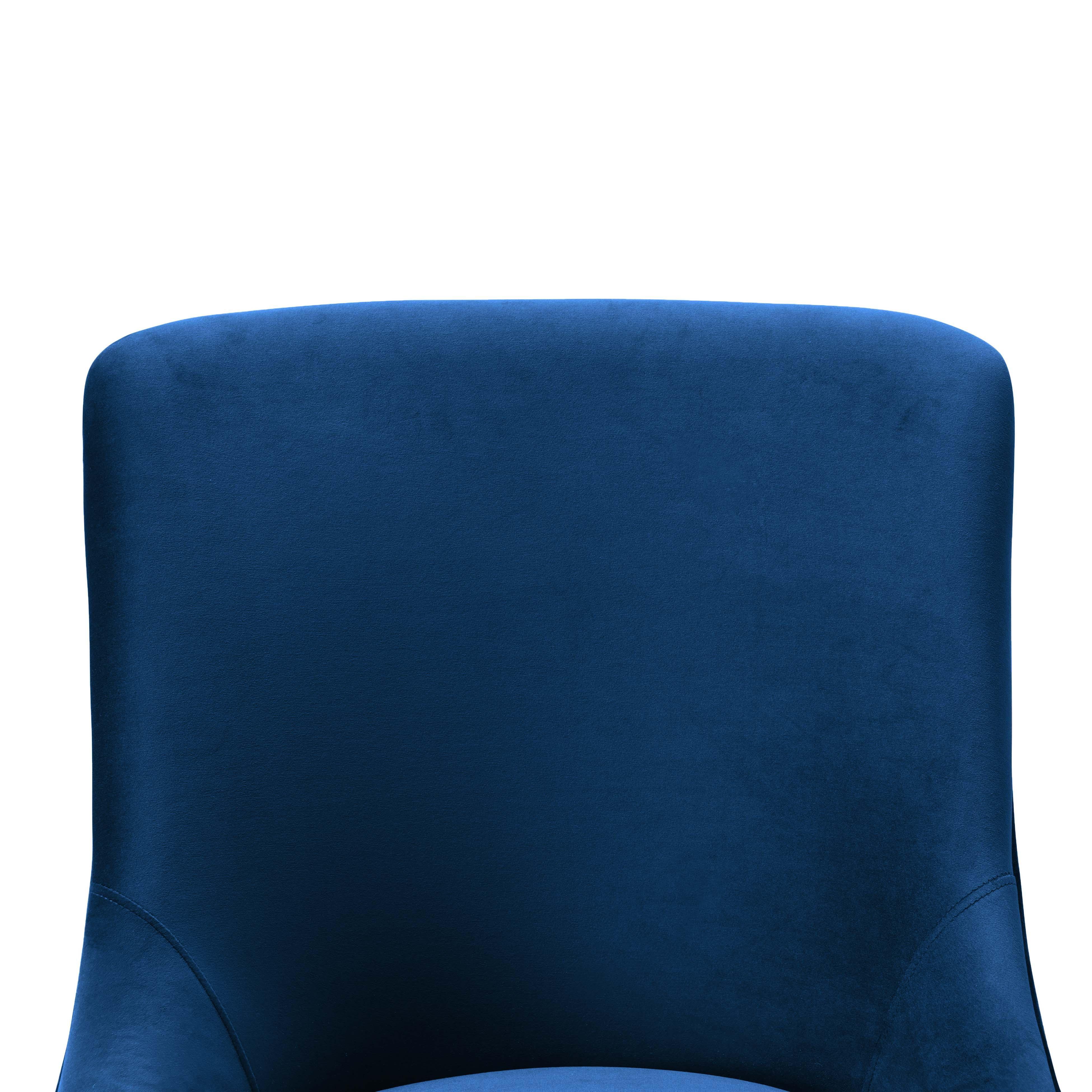 Beatrix Navy Office Swivel Chair - Frankwebs