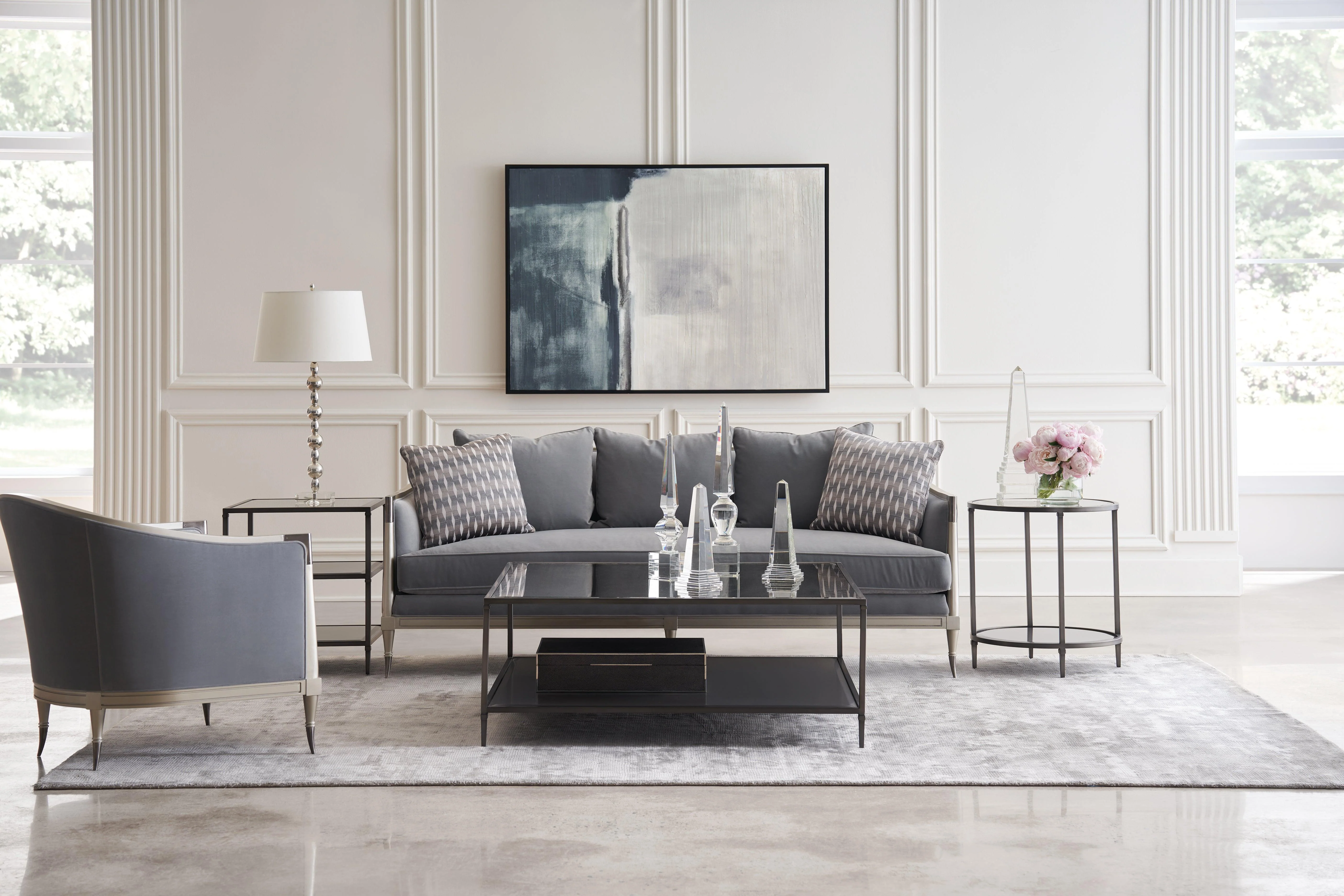 Classic Smoulder Square Cocktail Table - Frankwebs