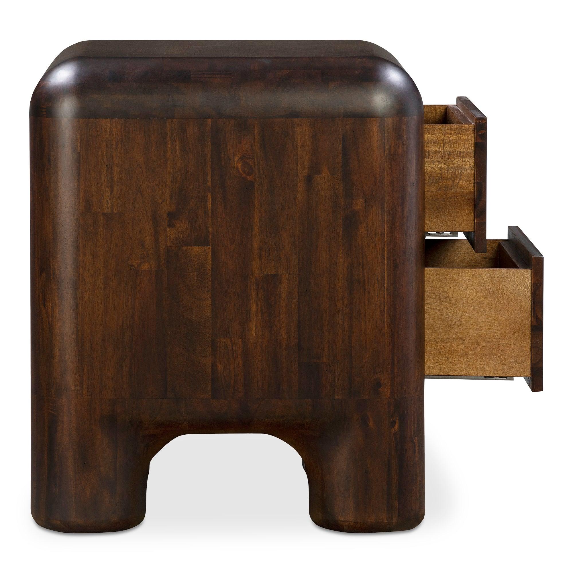 Rowan Nightstand Dark Brown - Frankwebs