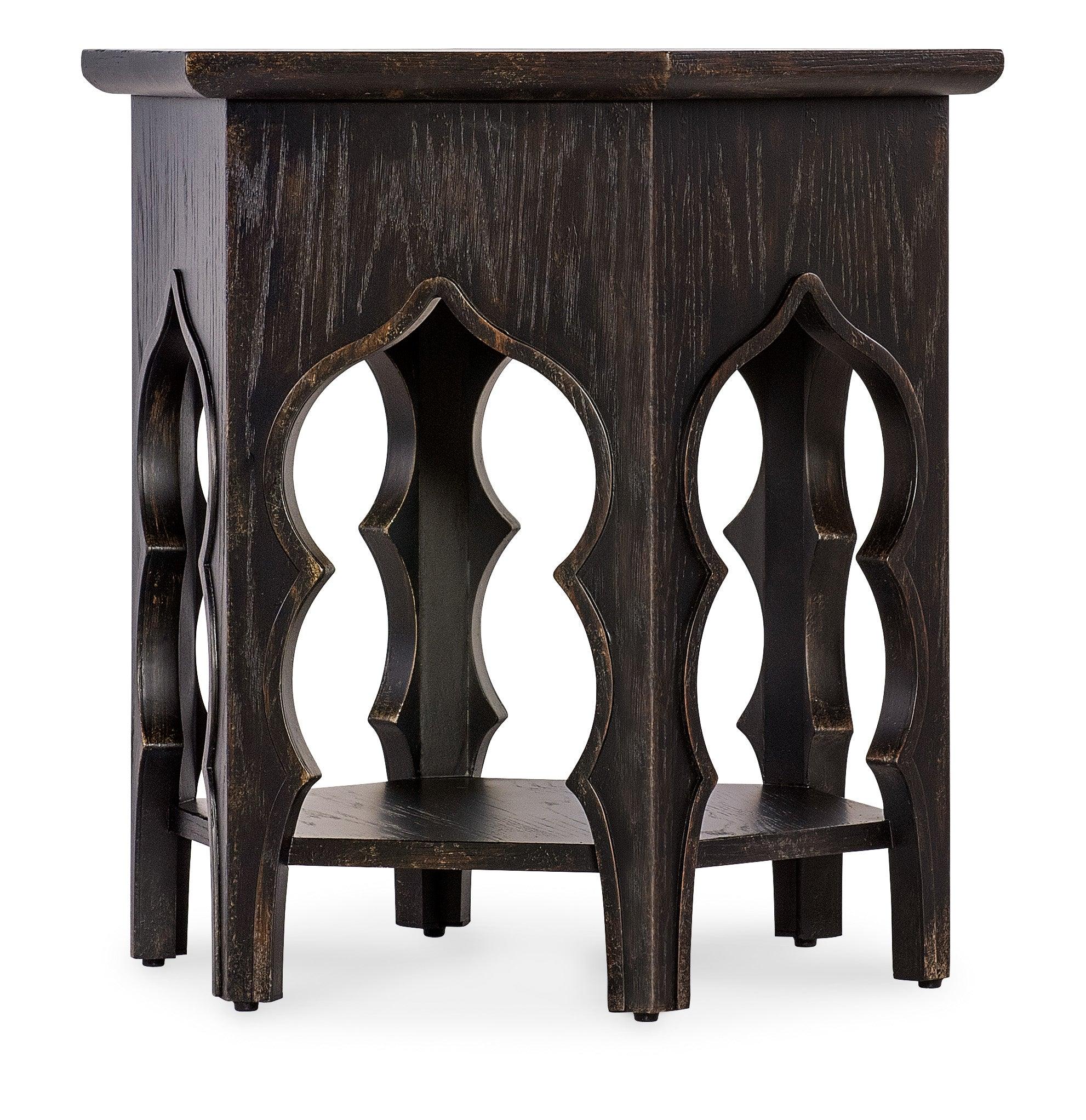 Americana Hexagon End Table - Molasses - Frankwebs