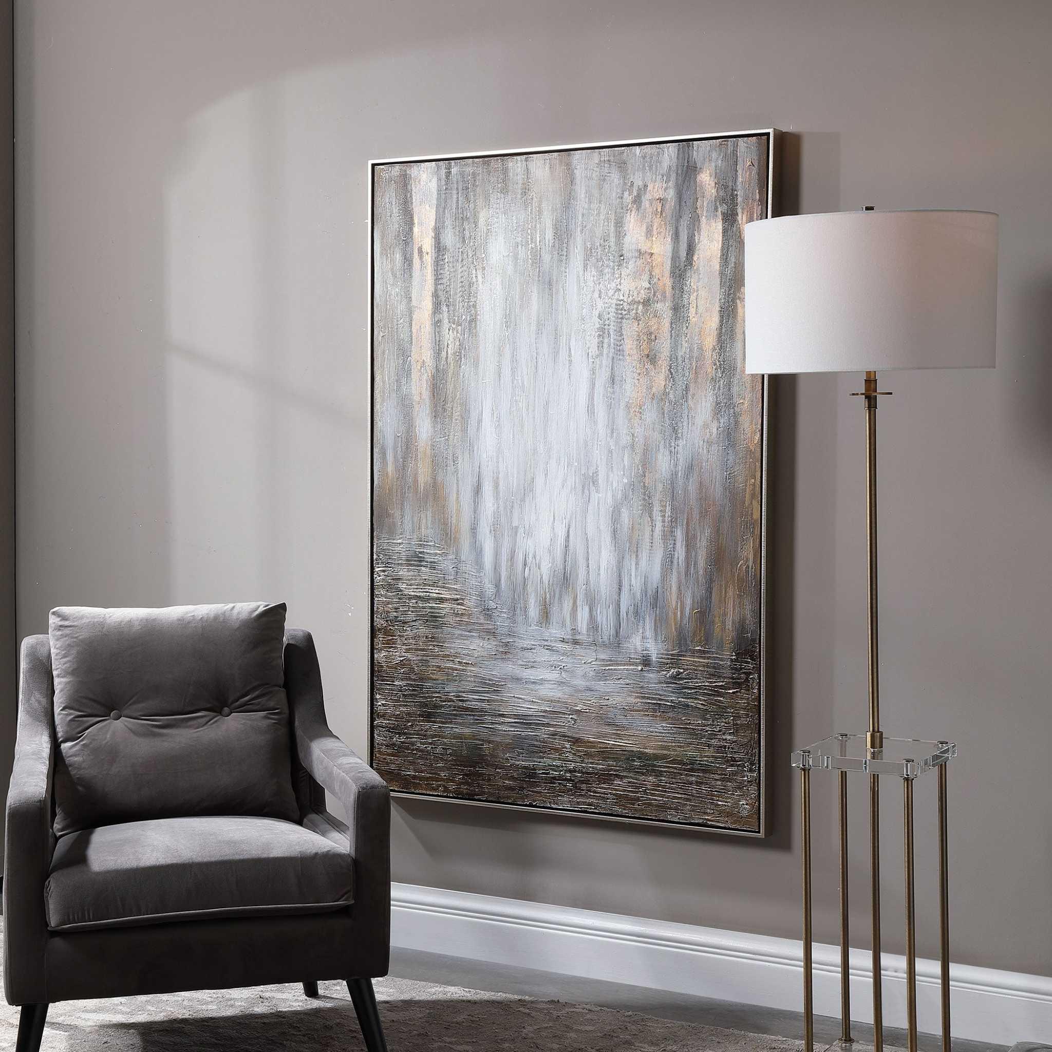 Desert Rain Hand Painted Abstract Art - Frankwebs