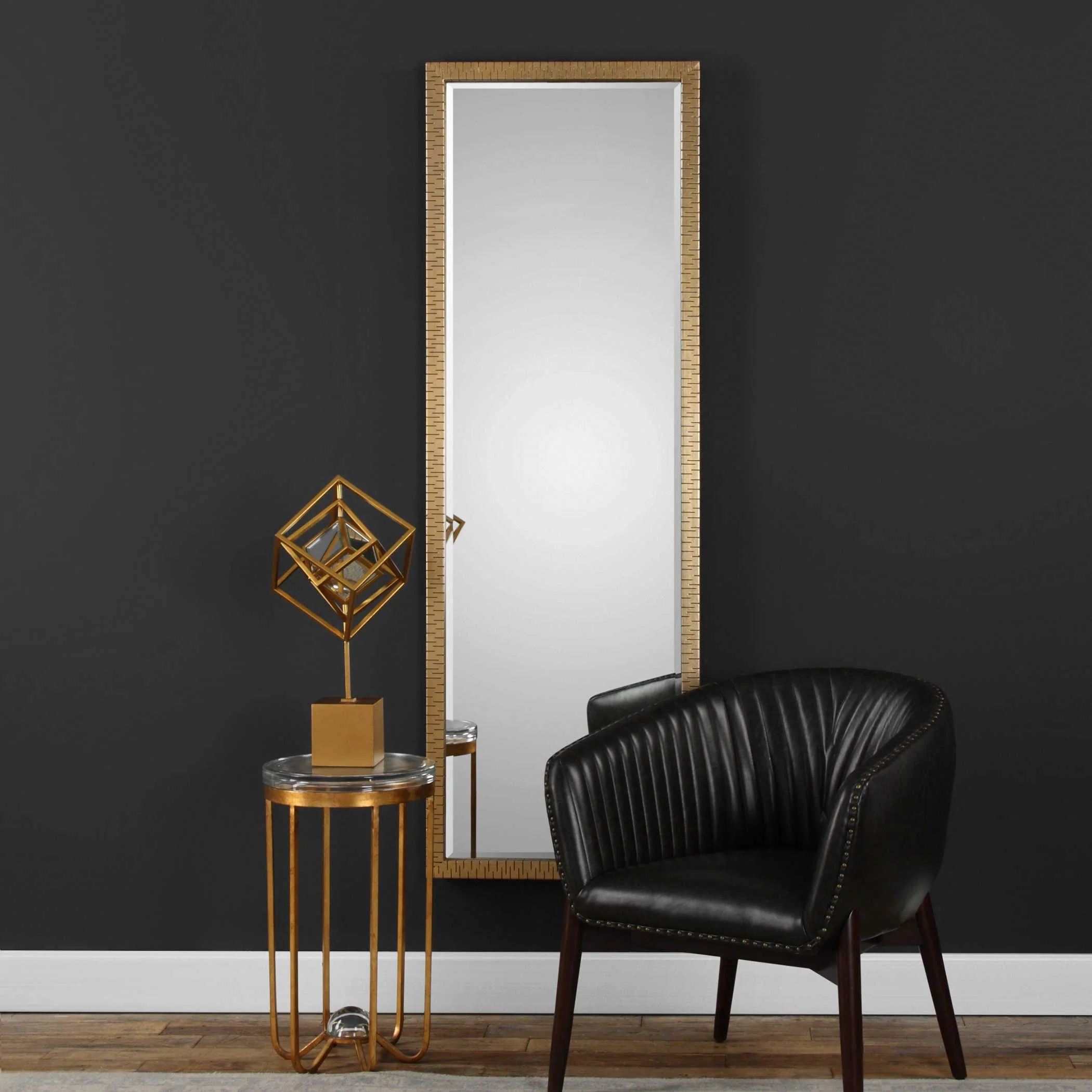 VILMOS METALLIC GOLD MIRROR - Frankwebs