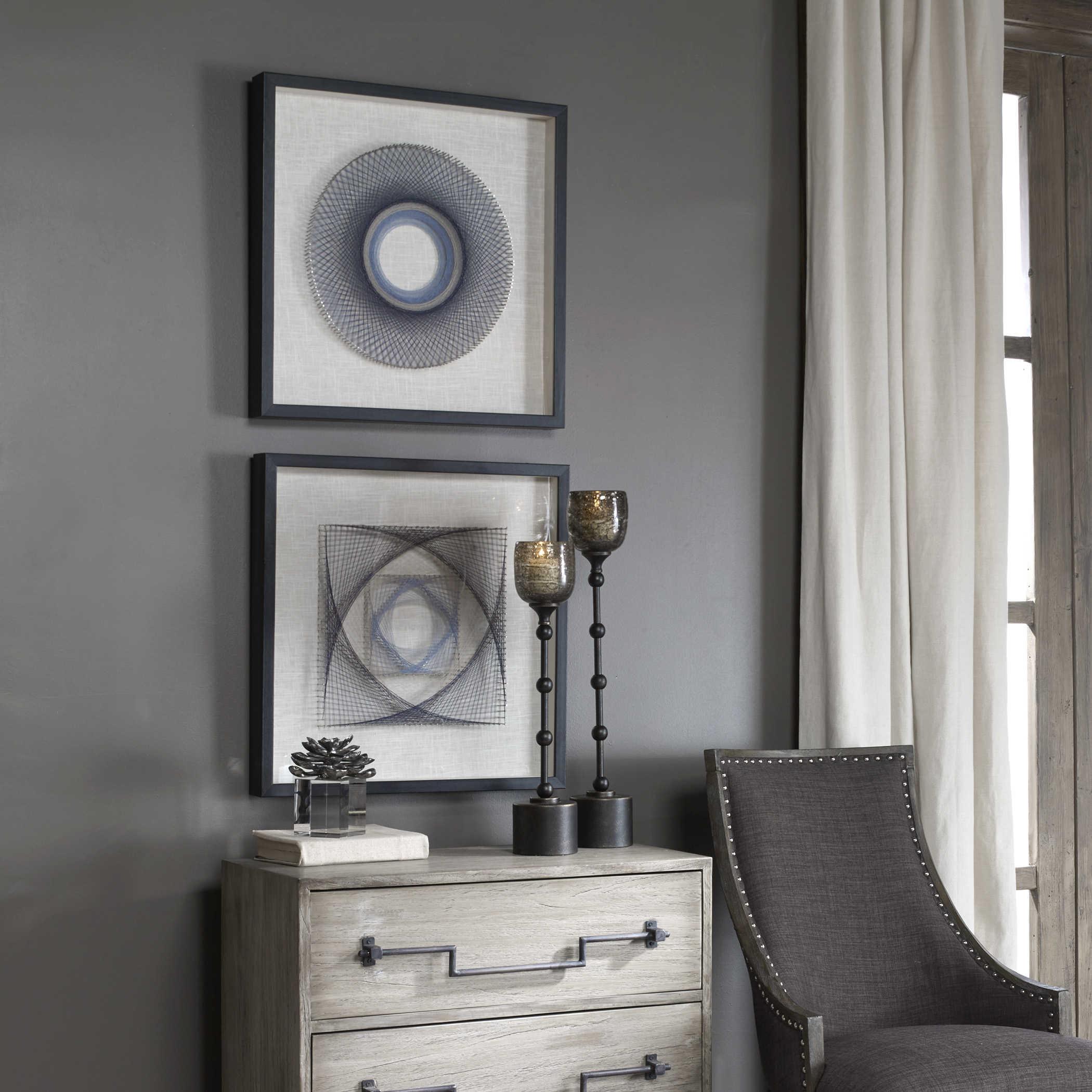 String Duet Geometric Art S/2 - Frankwebs