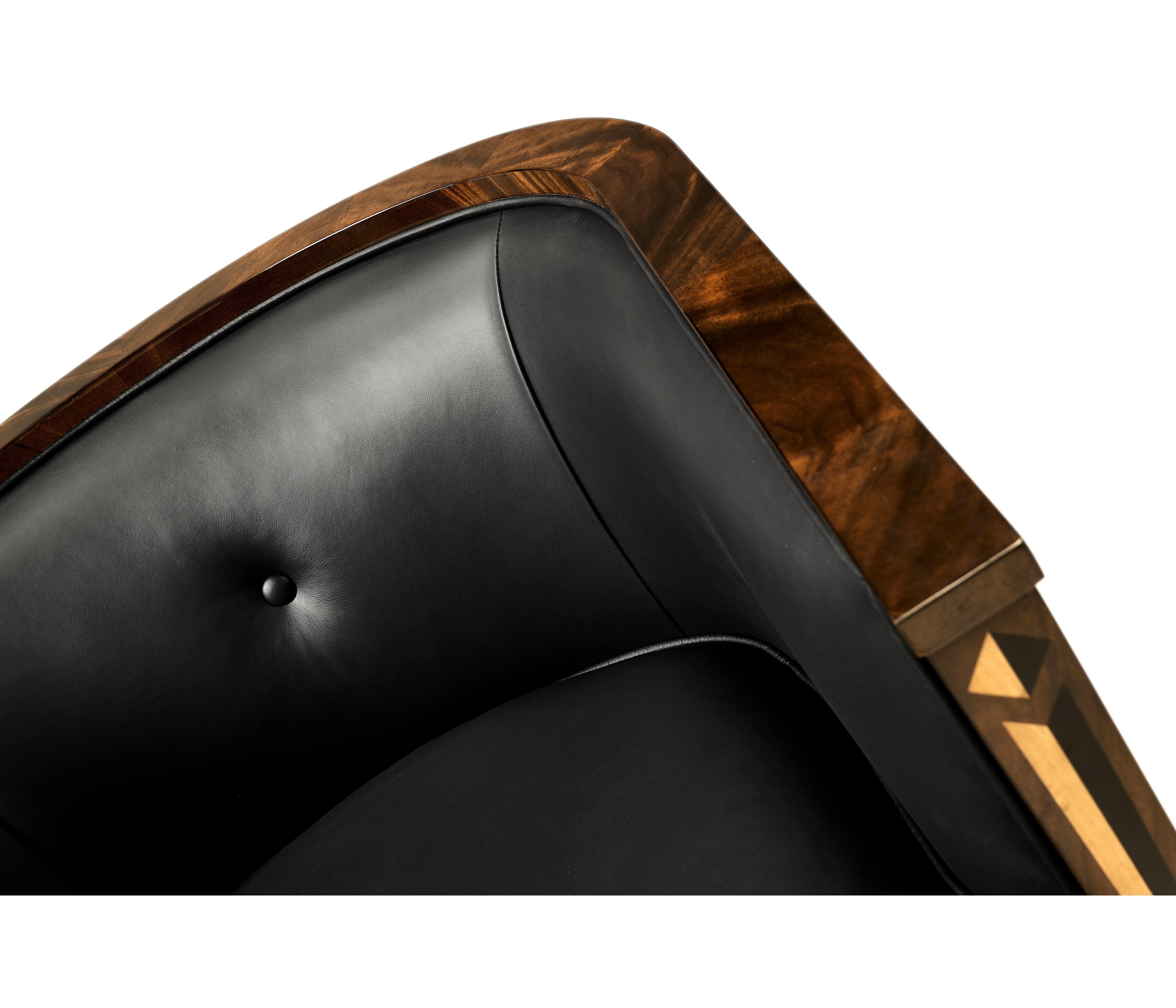 Tribeca Knightbridge Leather Tub Chair - Frankwebs