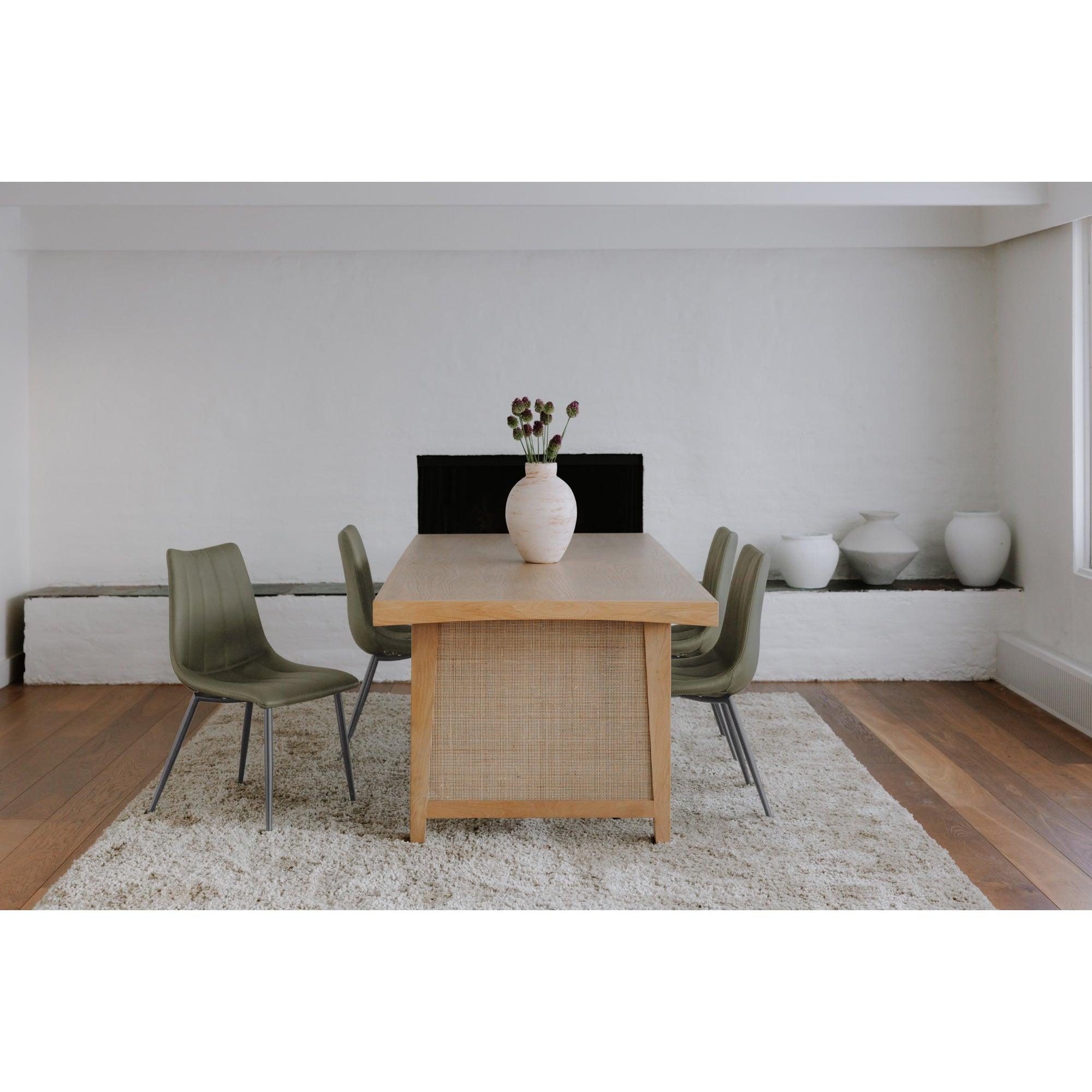 Alibi Dining Chair Dark Green - Set Of Two - Frankwebs