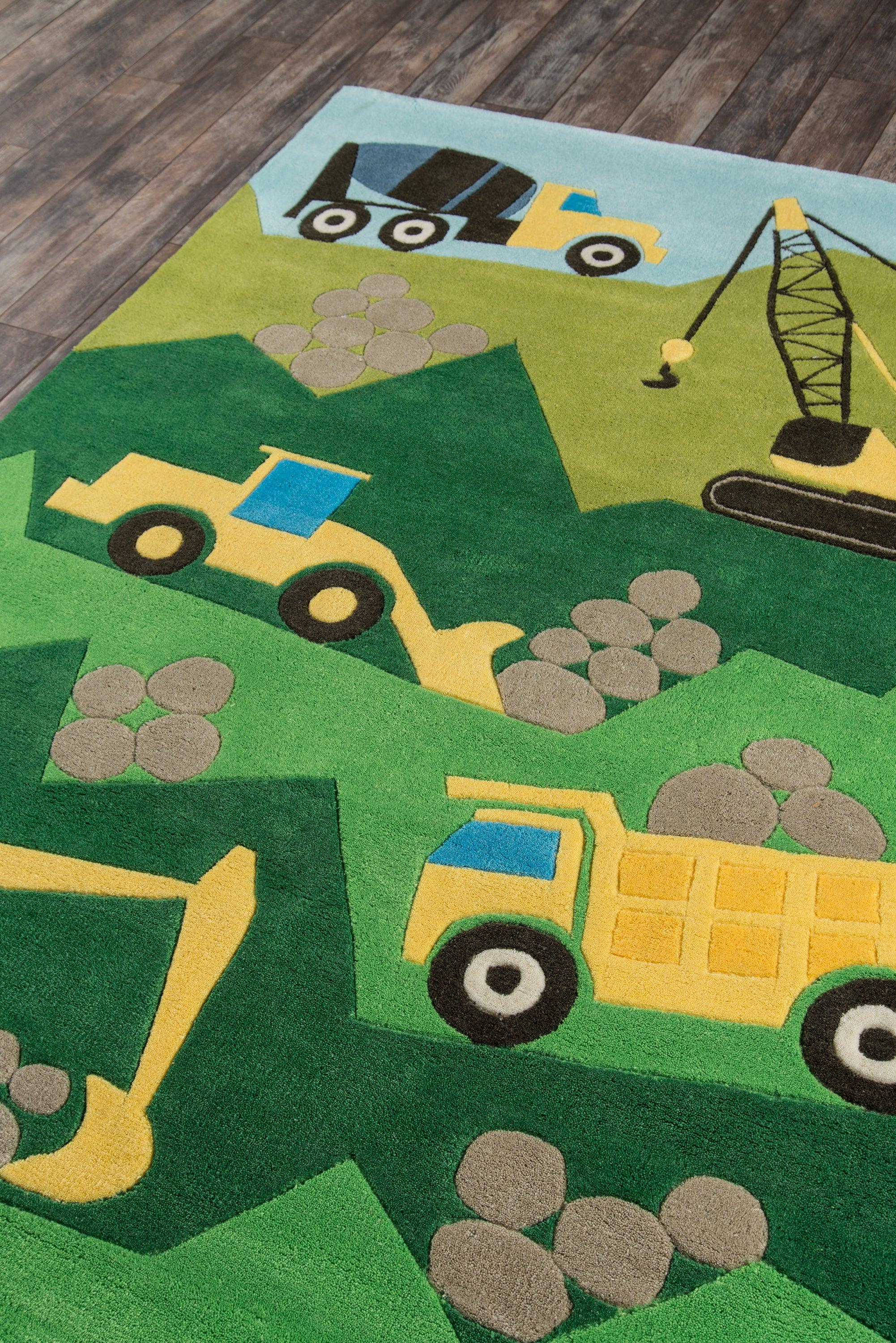 Lil Mo Whimsy Construction 24 Rug - Frankwebs