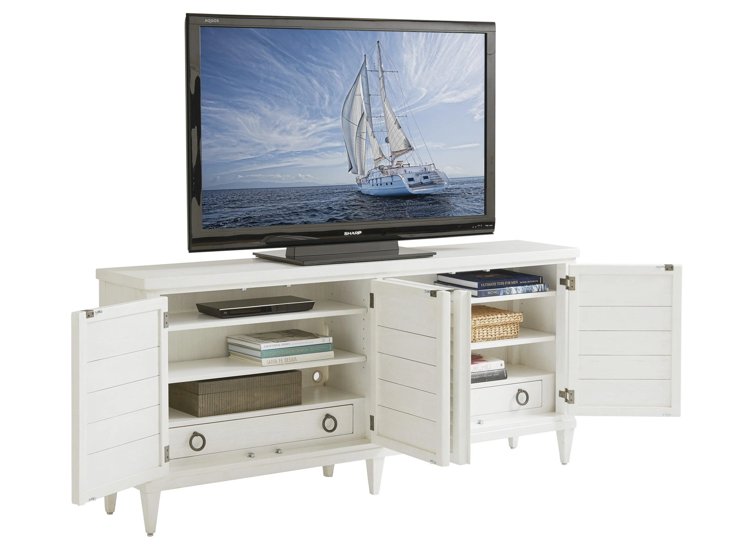 Ocean Breeze Lantern Bay Media Console - Frankwebs