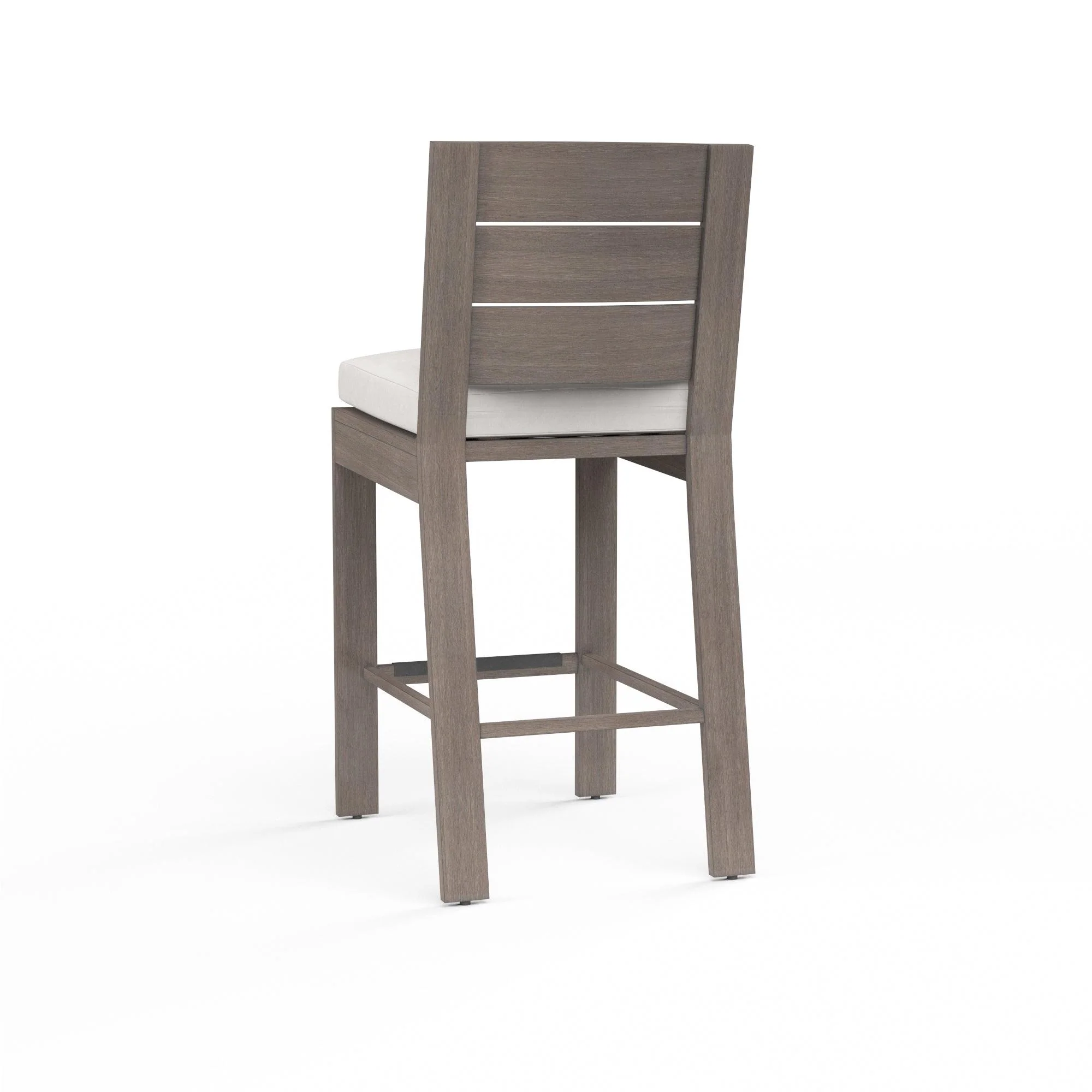 Laguna Barstool in Canvas Flax, No Welt - Frankwebs
