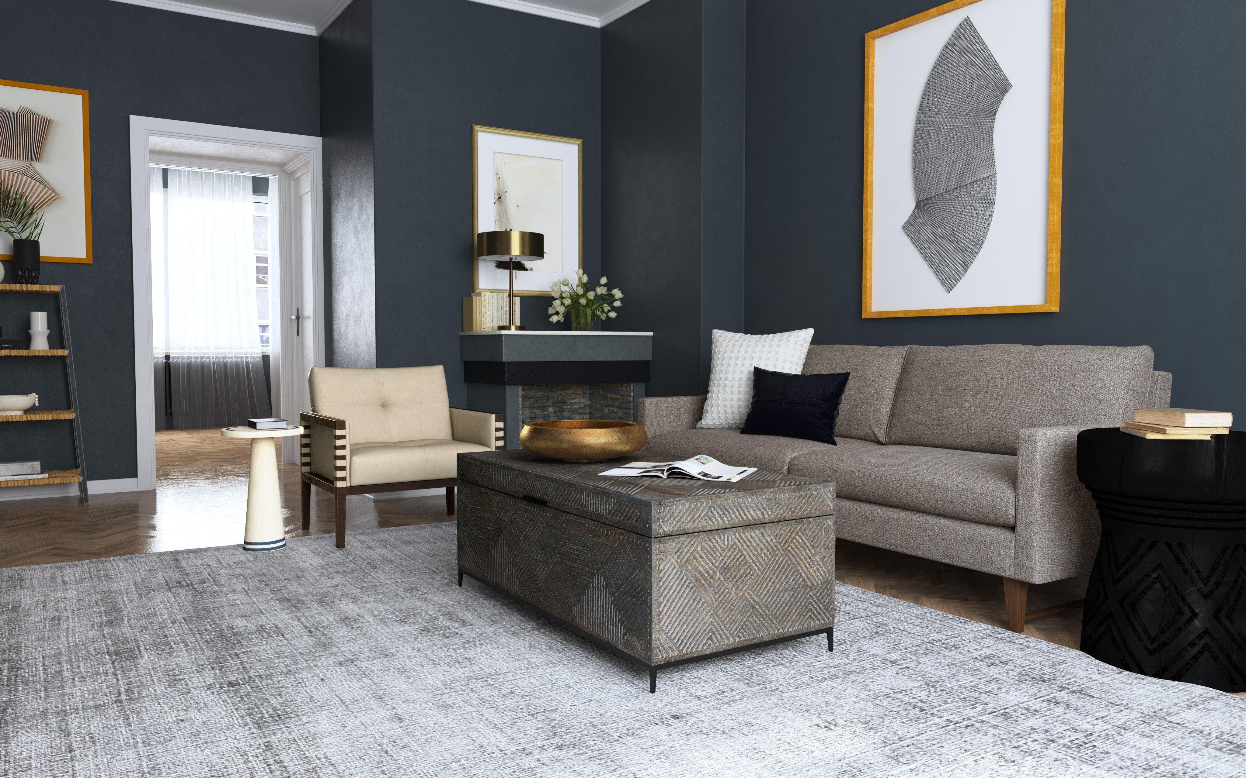 Carverdale Leather Club Chair withWood Frame - Frankwebs