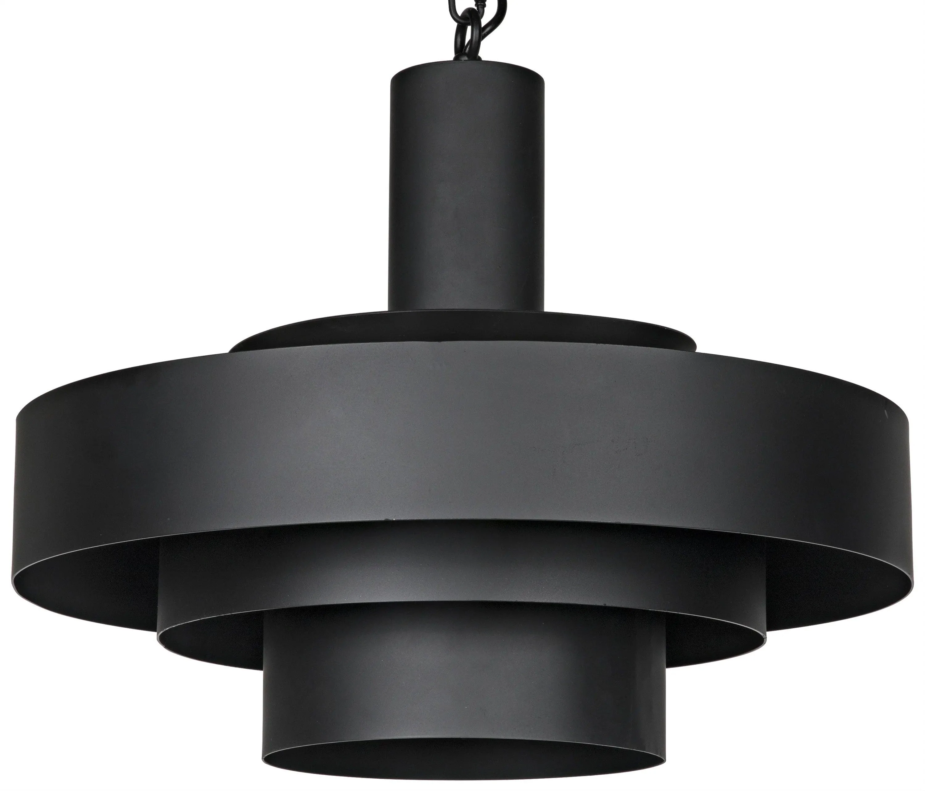 Parlor Pendant, Black Steel - Frankwebs