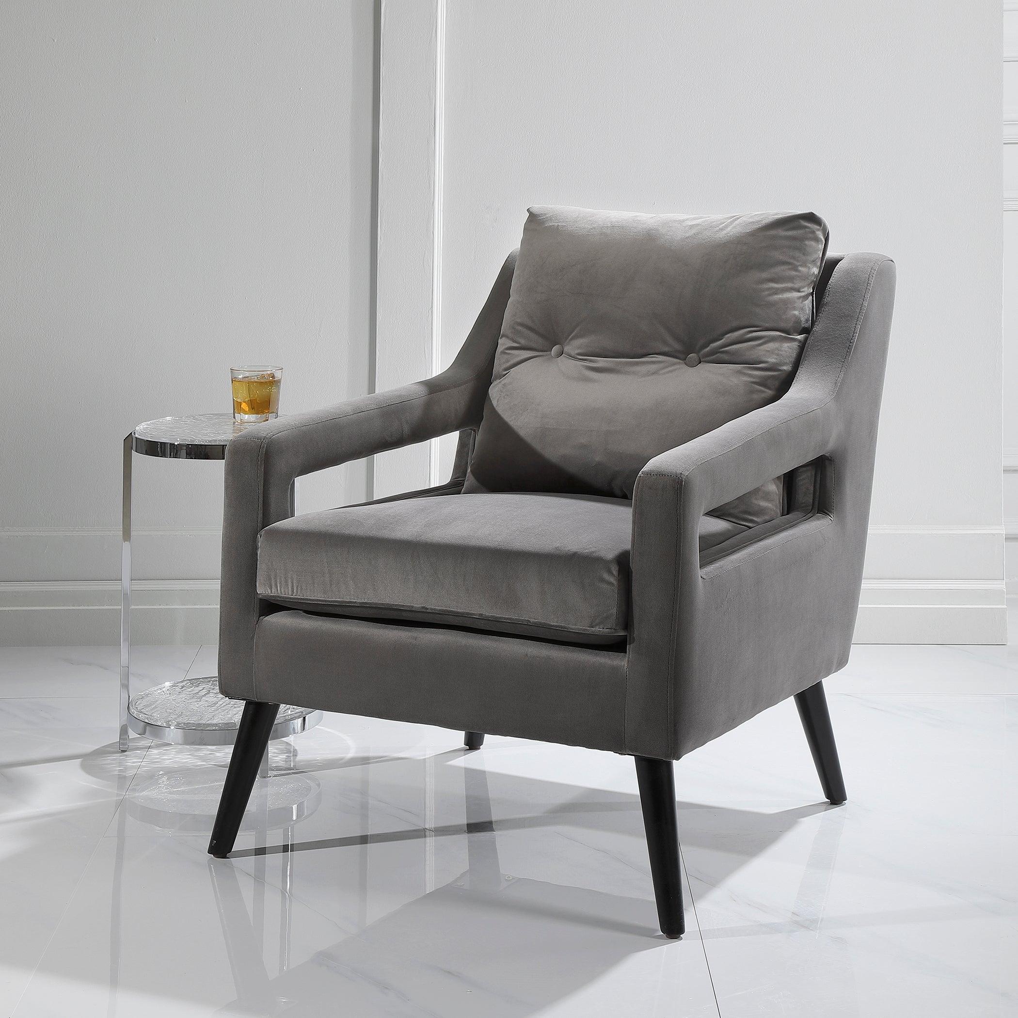 O'Brien Gray Armchair - Frankwebs