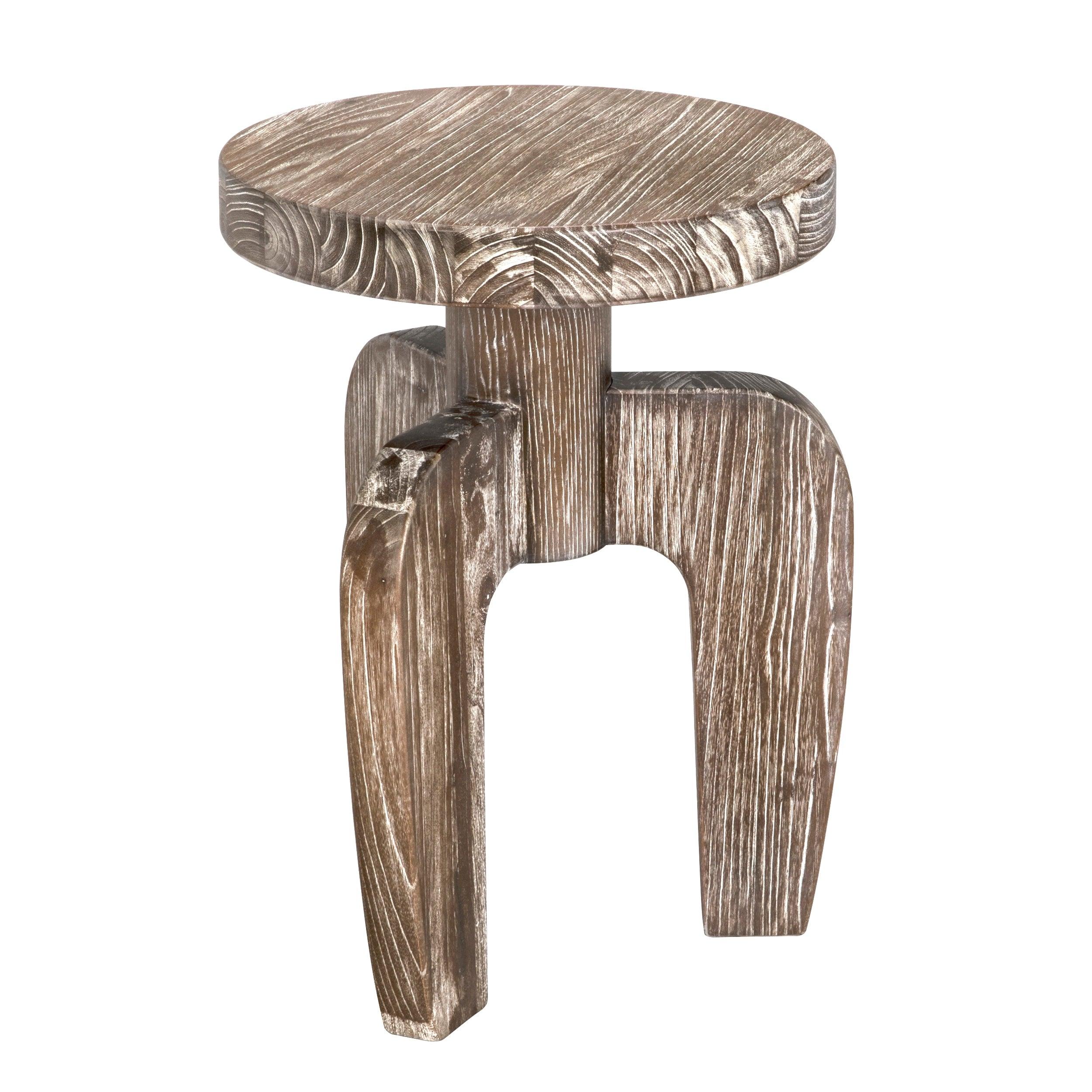 New Shizue Small Side Table, Distressed Mindi - Frankwebs