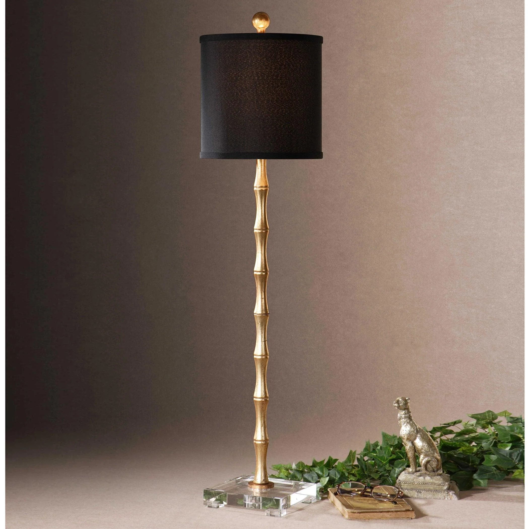 Quindici Metal Bamboo Buffet Lamp - Frankwebs