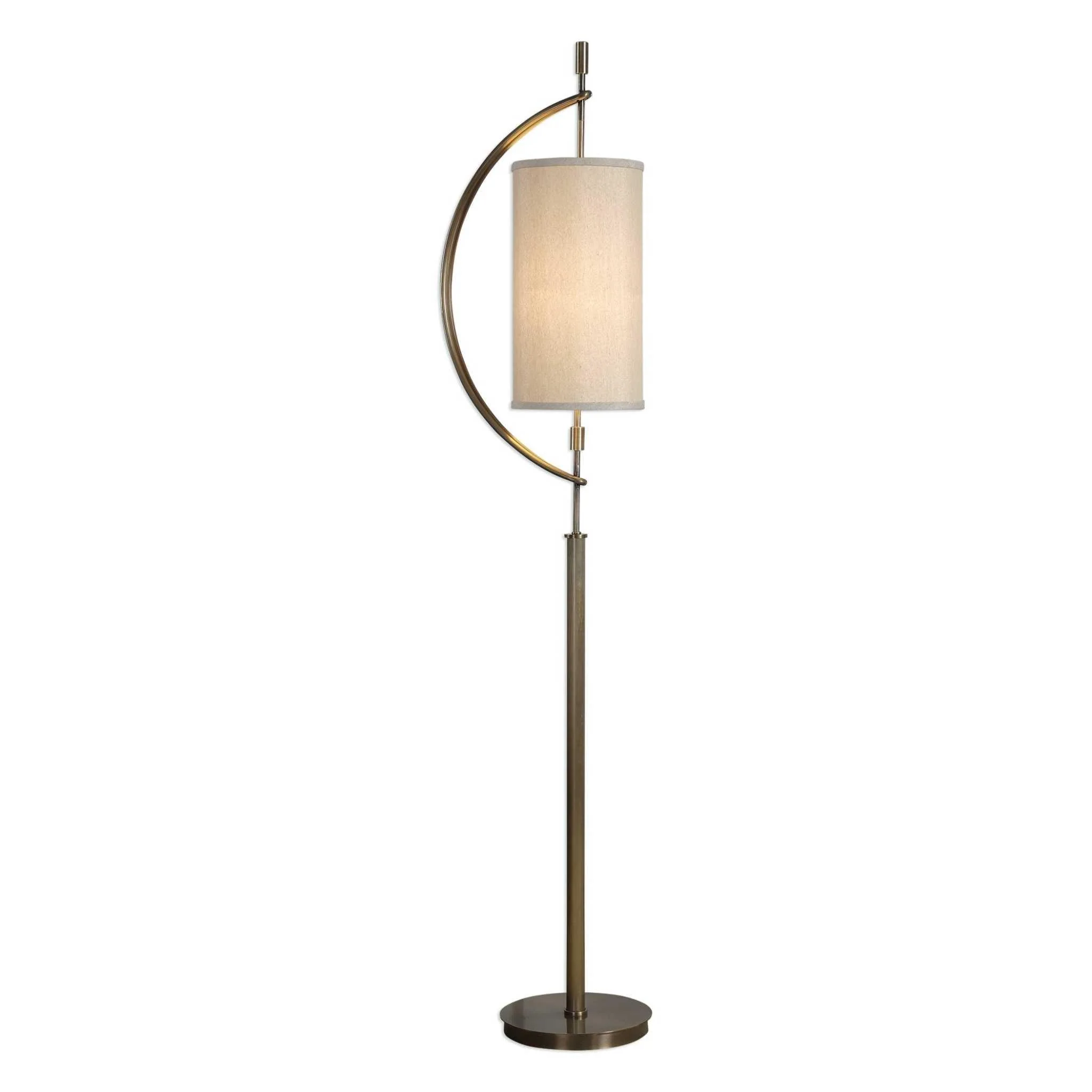 Balaour Antique Brass Floor Lamp - Frankwebs