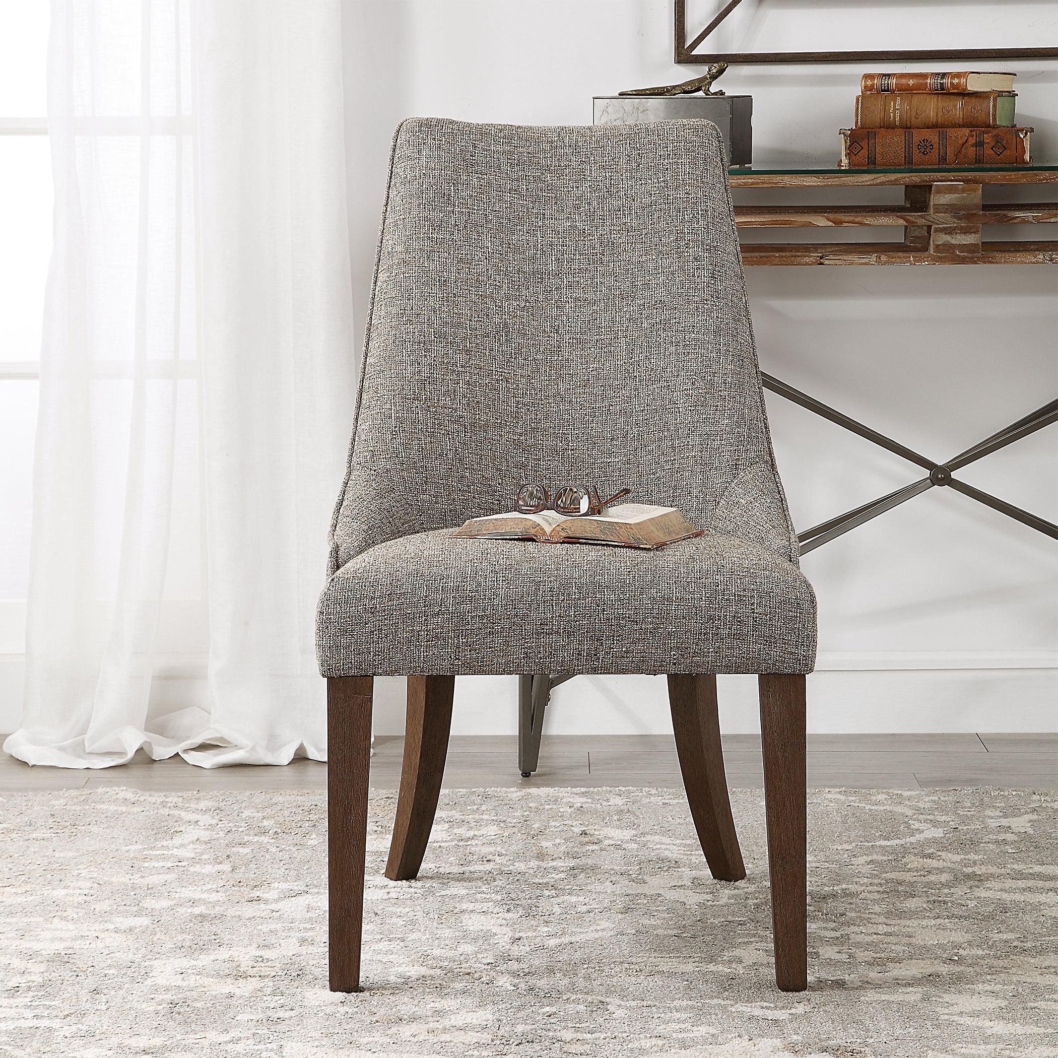 Daxton Earth Tone Armless Chair - Frankwebs