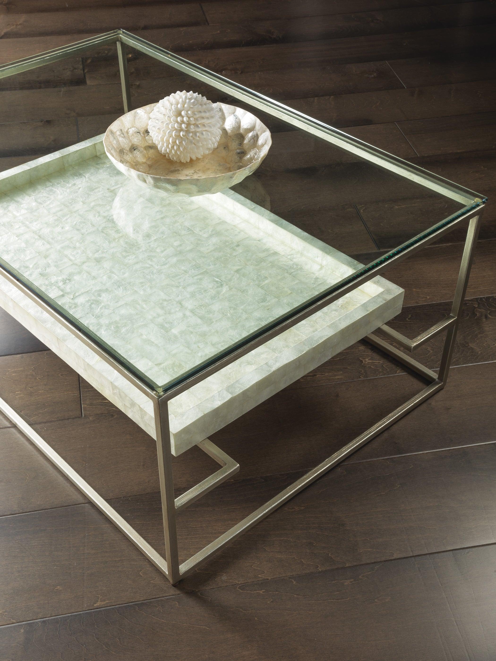 Signature Designs Cumulus Capiz Rectangular Cocktail Table - Frankwebs