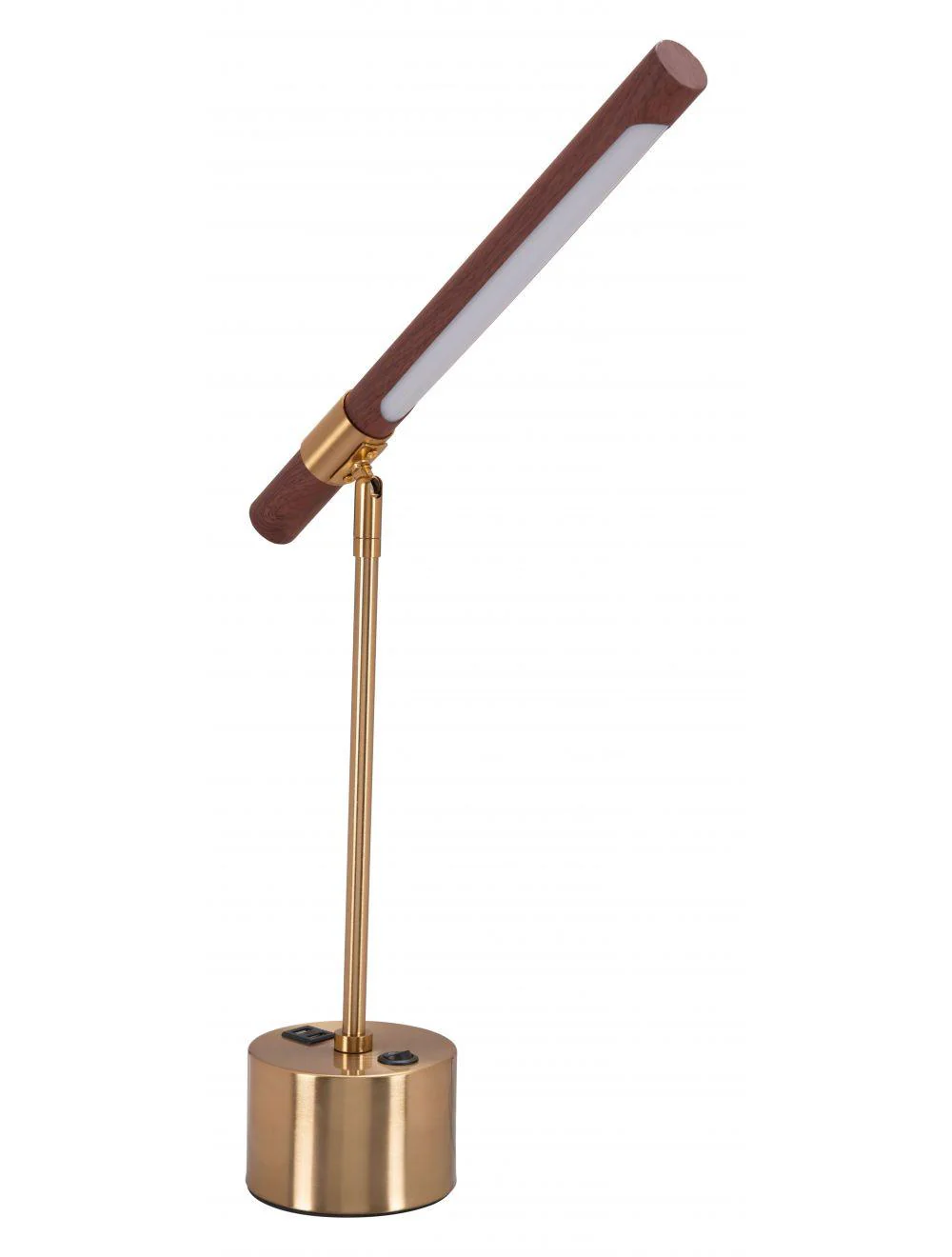 Kippy Table Lamp Brown & Brass - Frankwebs